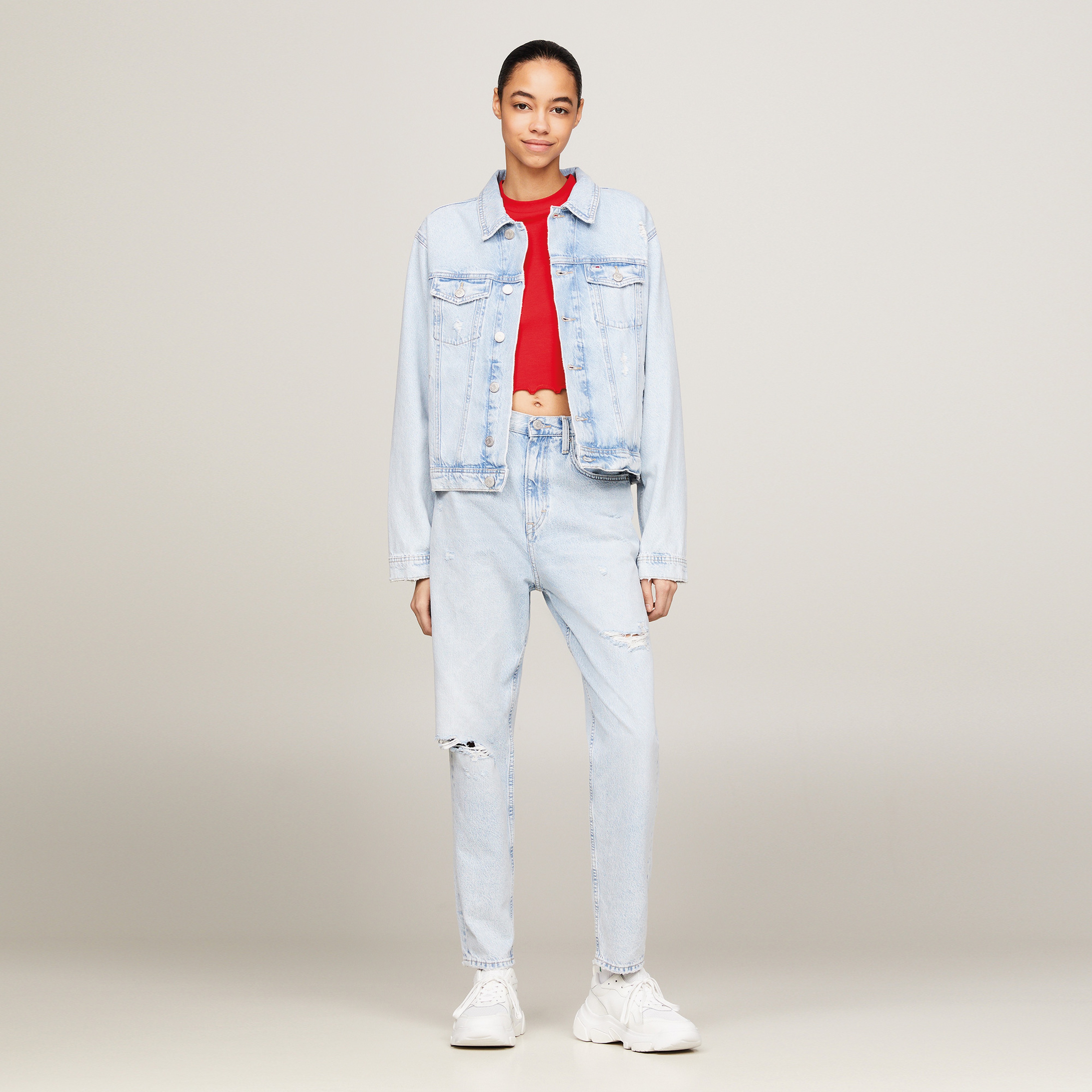 Tommy Hilfiger Kadın Mavi Mont