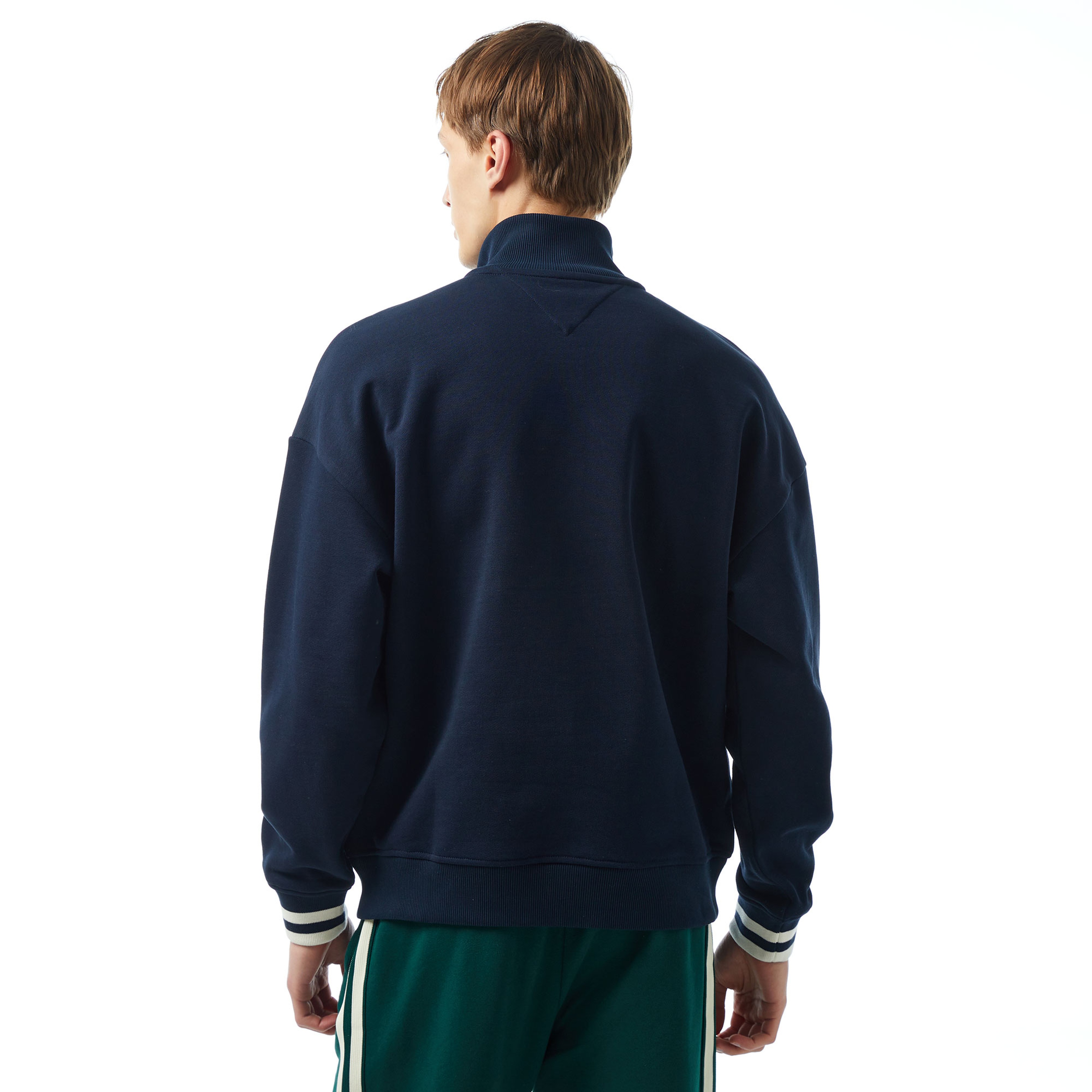 Tommy Hilfiger Erkek Mavi Sweatshirt