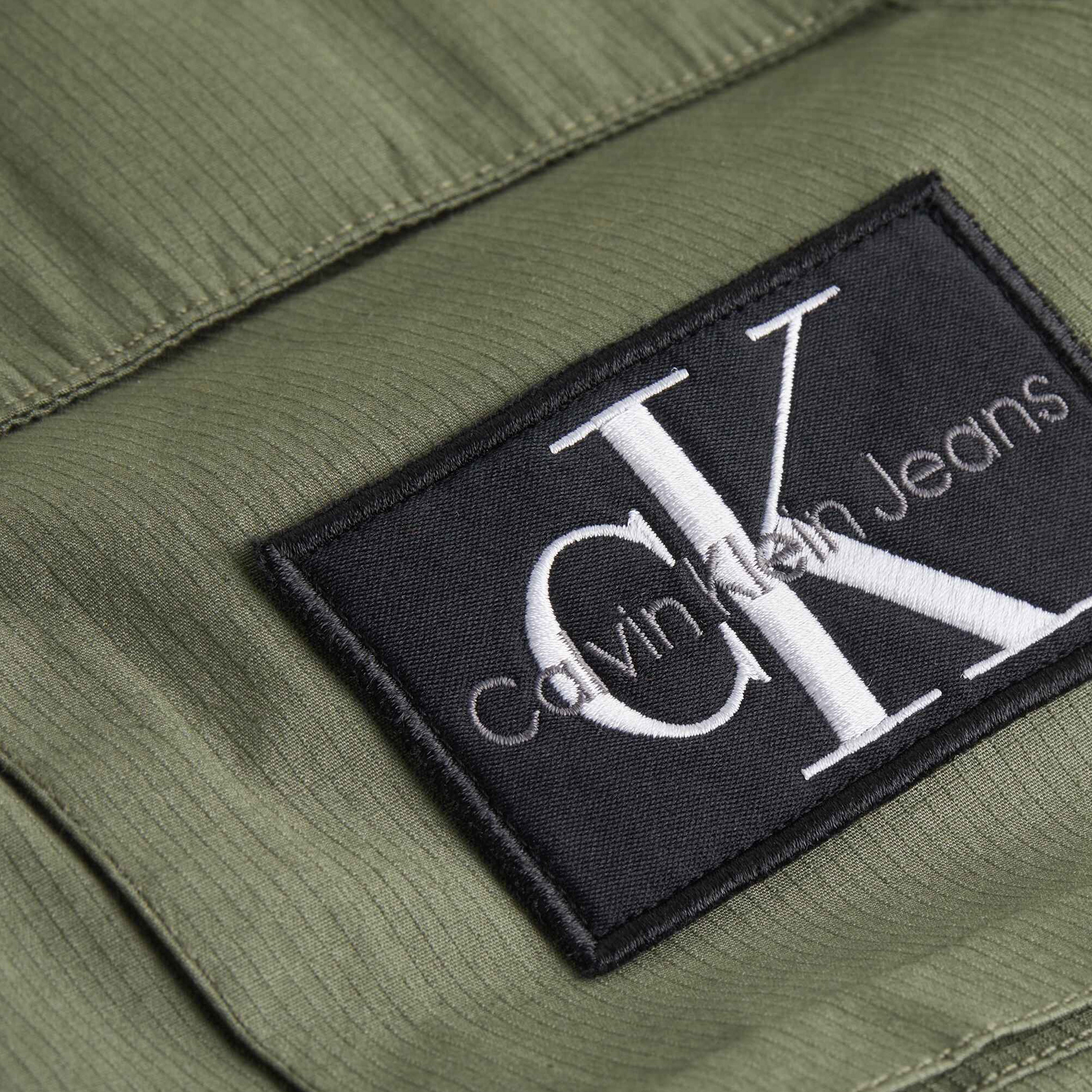 Calvin Klein Erkek Yeşil Gömlek