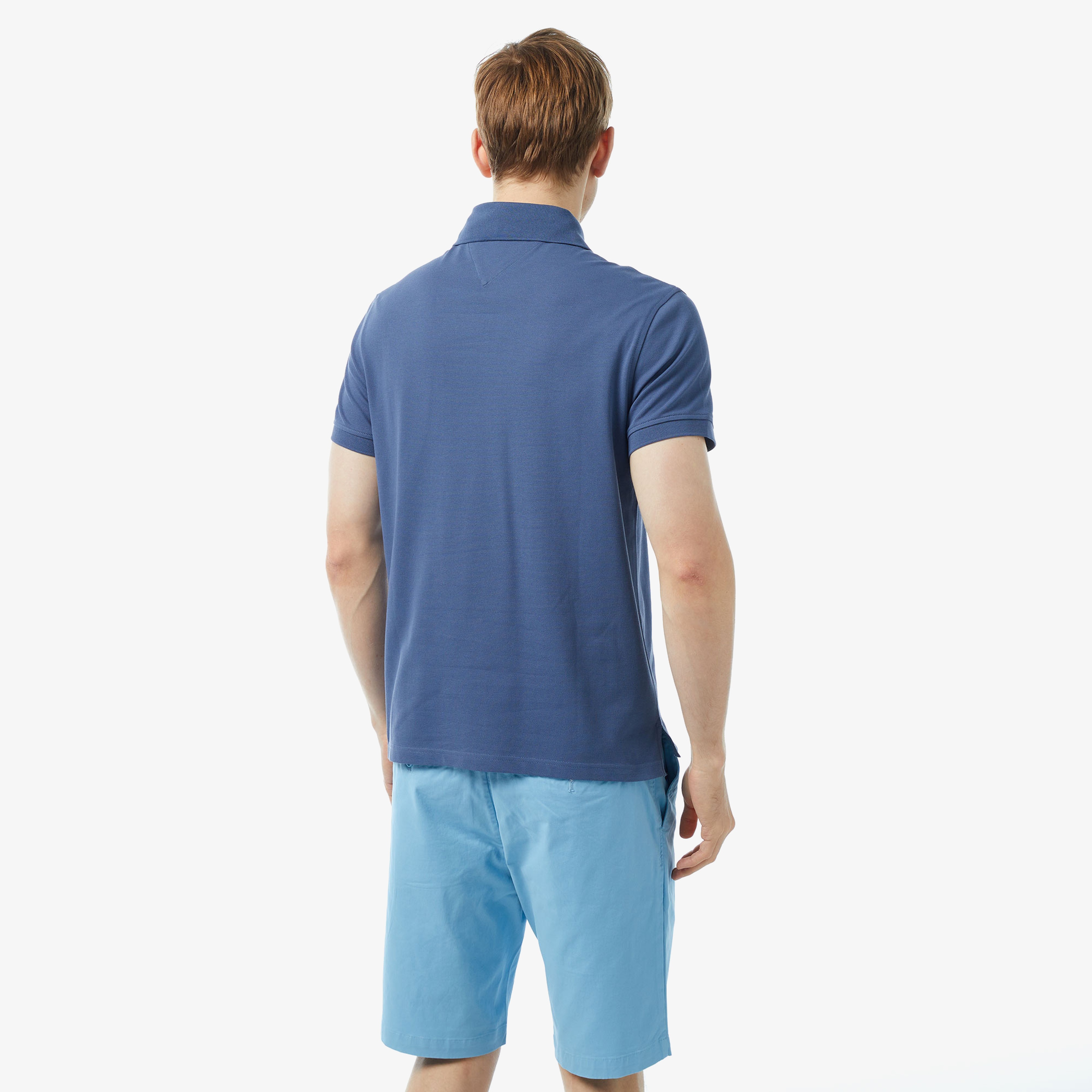 Tommy Hilfiger Erkek Mavi Polo