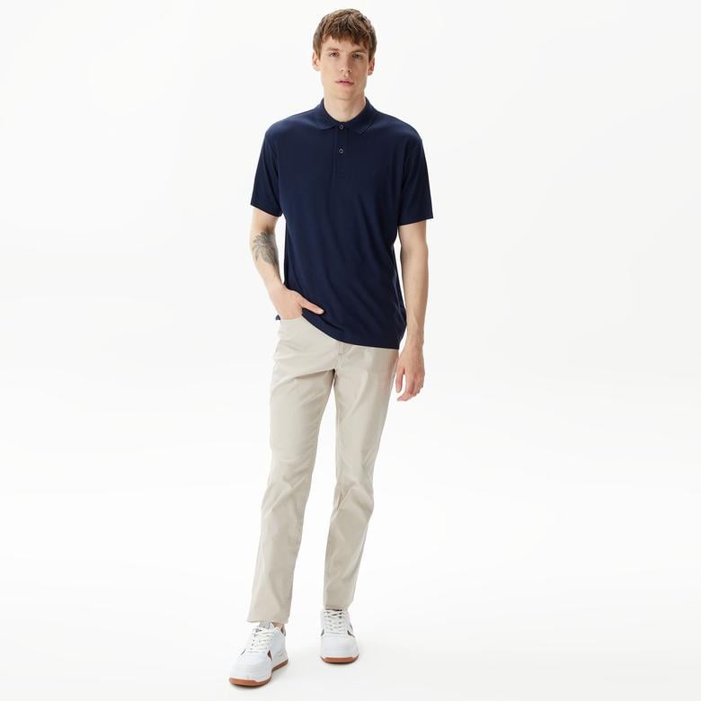 Nautica Erkek Lacivert Classic Fit Kısa Kollu Polo