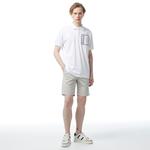 Nautica Erkek Beyaz Classic Fit Kısa Kollu Polo Yaka T-Shirt