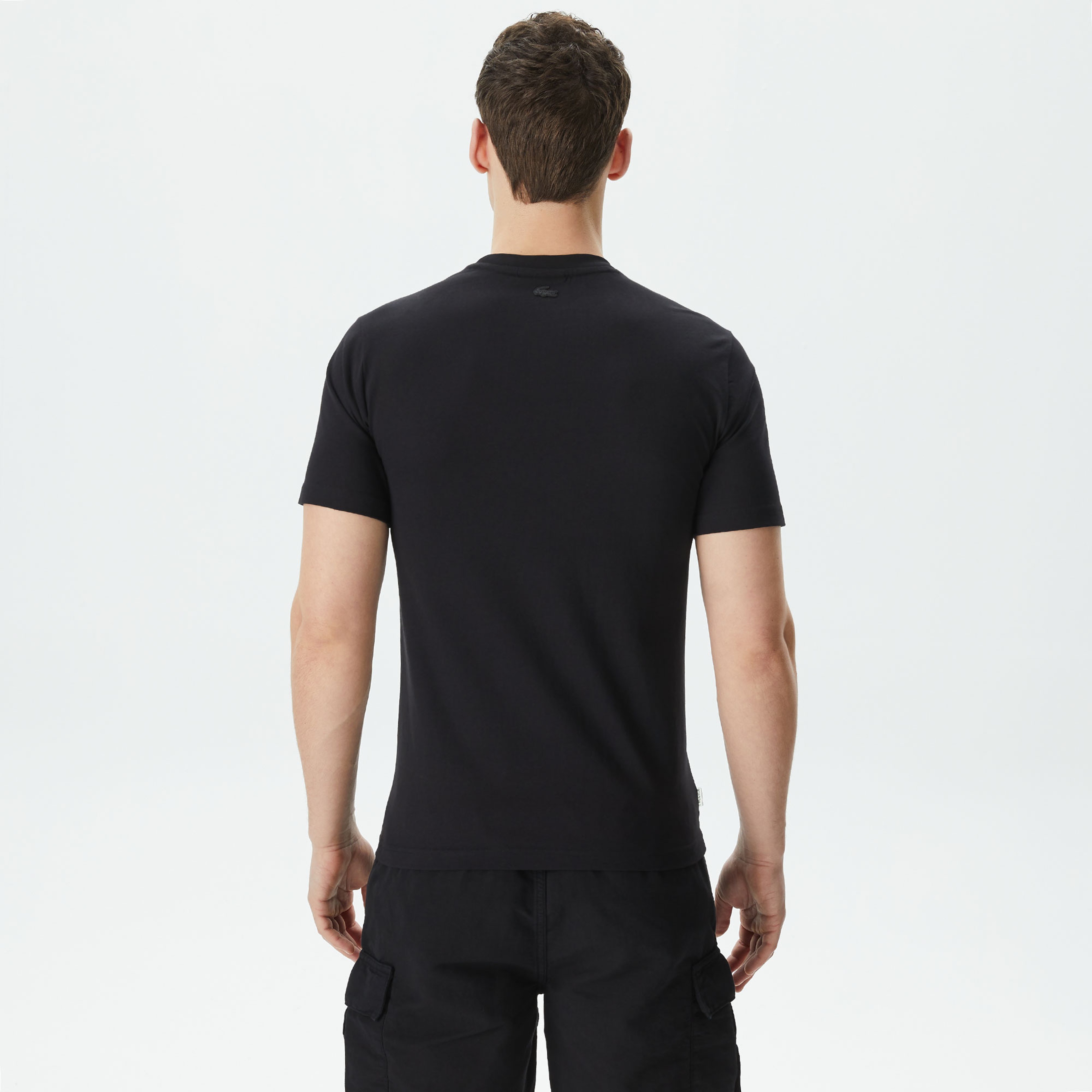 Lacoste Erkek Siyah T-Shirt