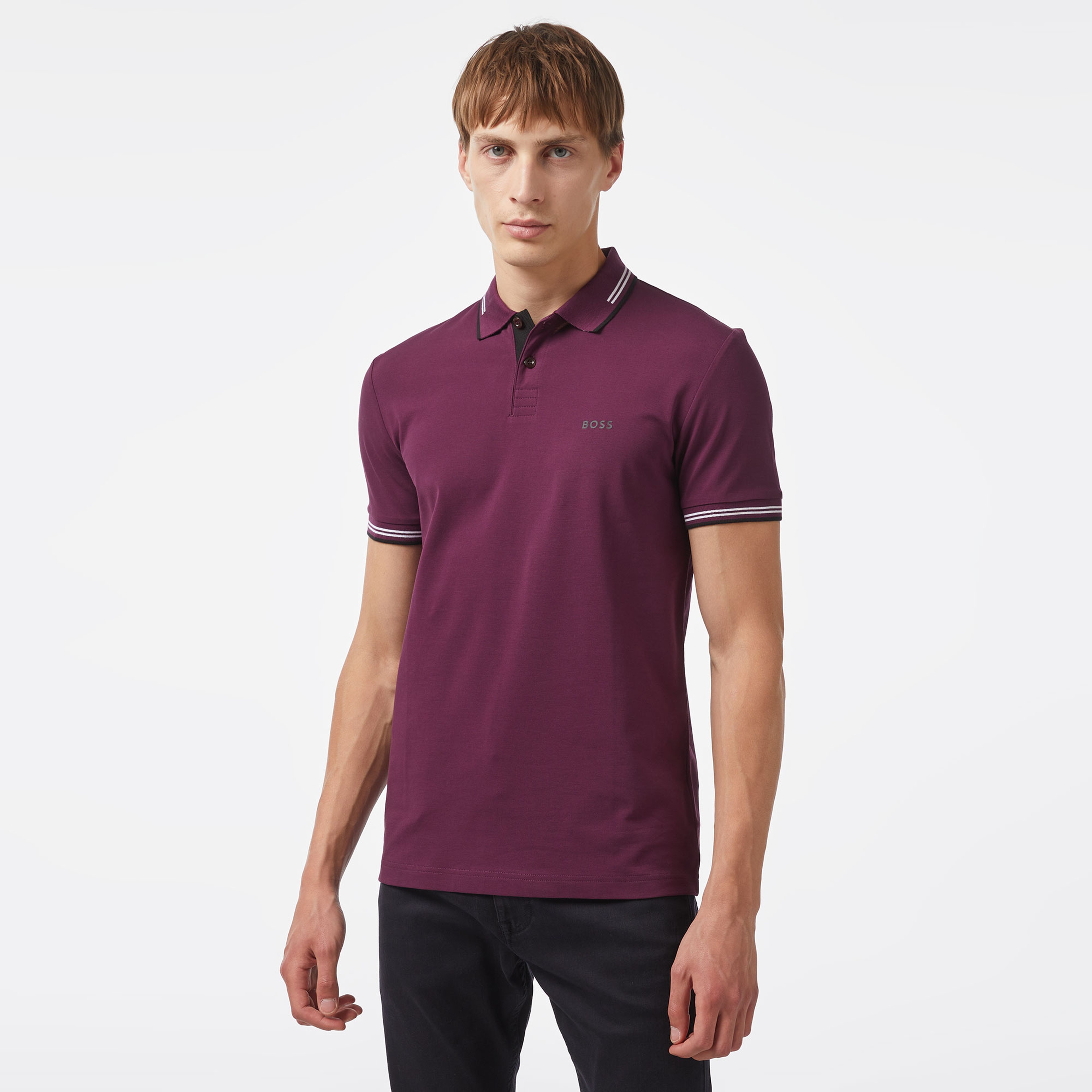 Boss Erkek Pembe Polo