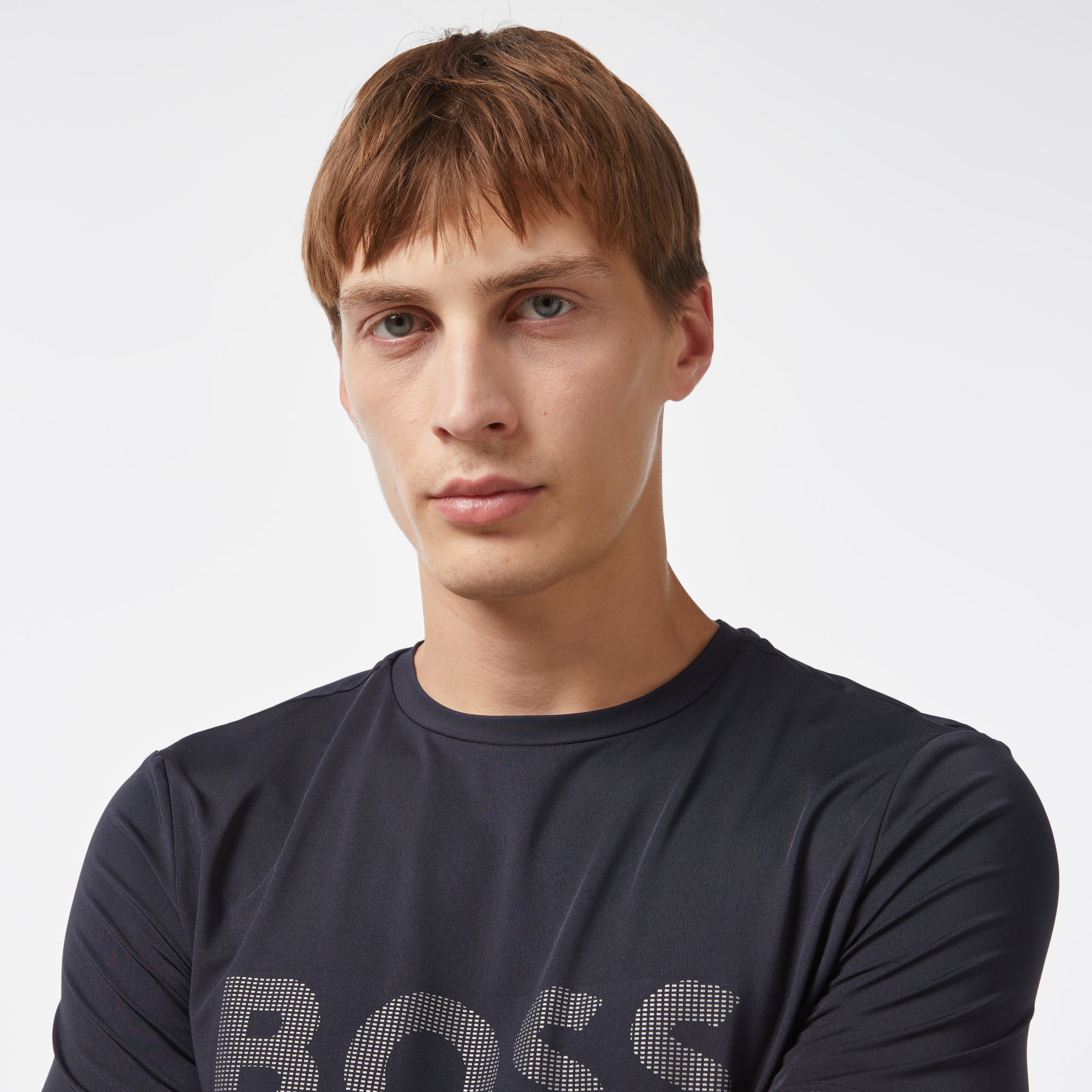 Boss Erkek Lacivert T-Shirt