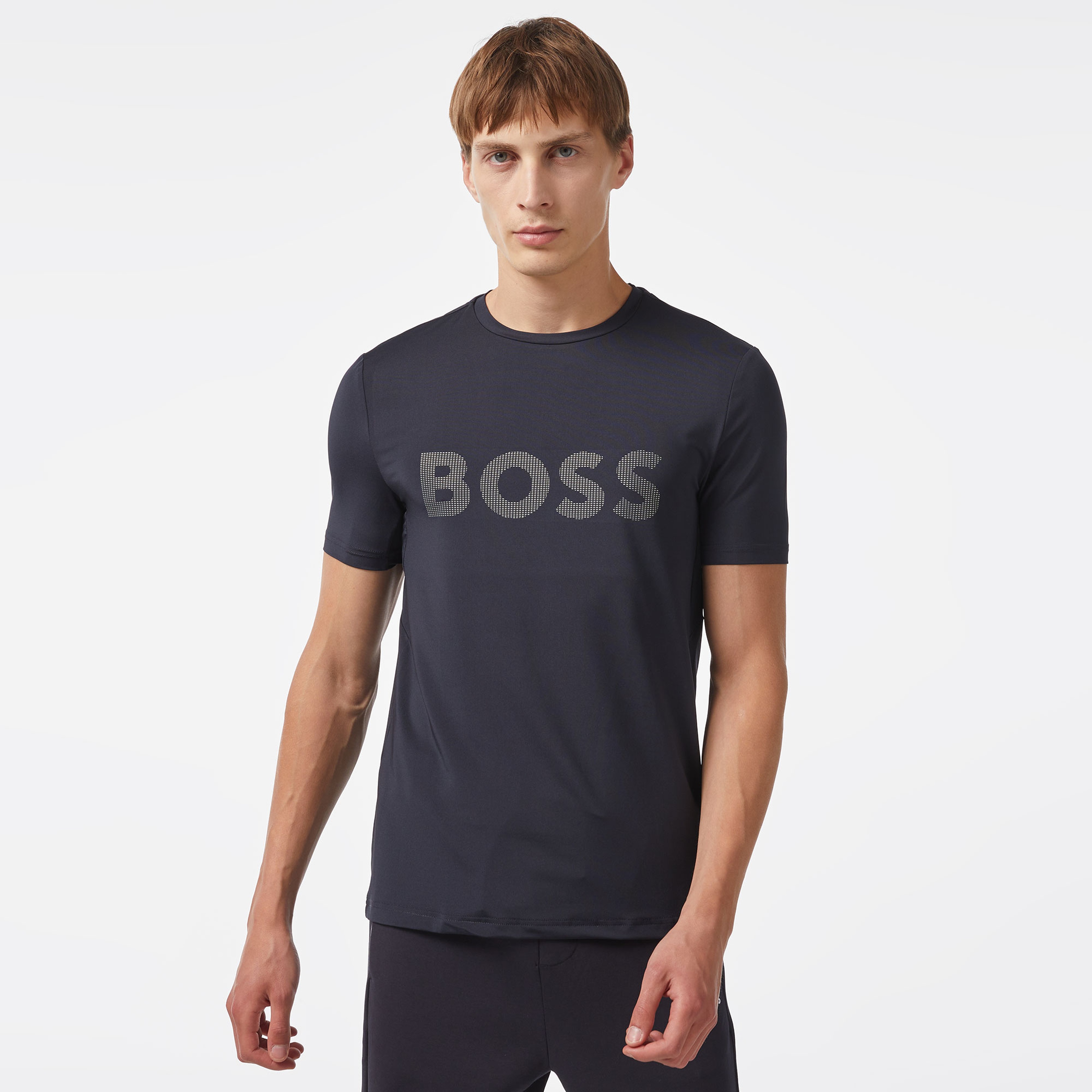 Boss Erkek Lacivert T-Shirt