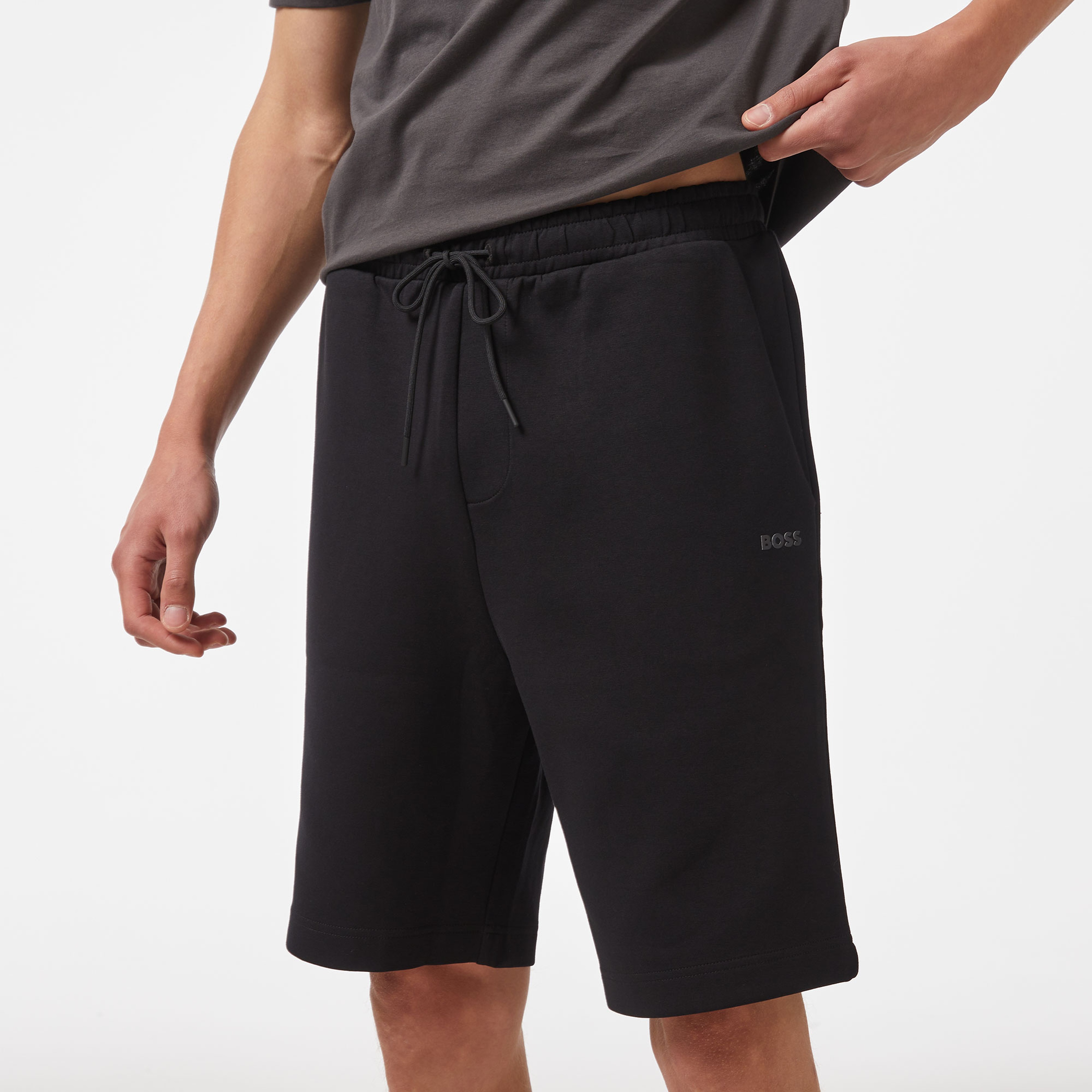 Boss Erkek Siyah Şort