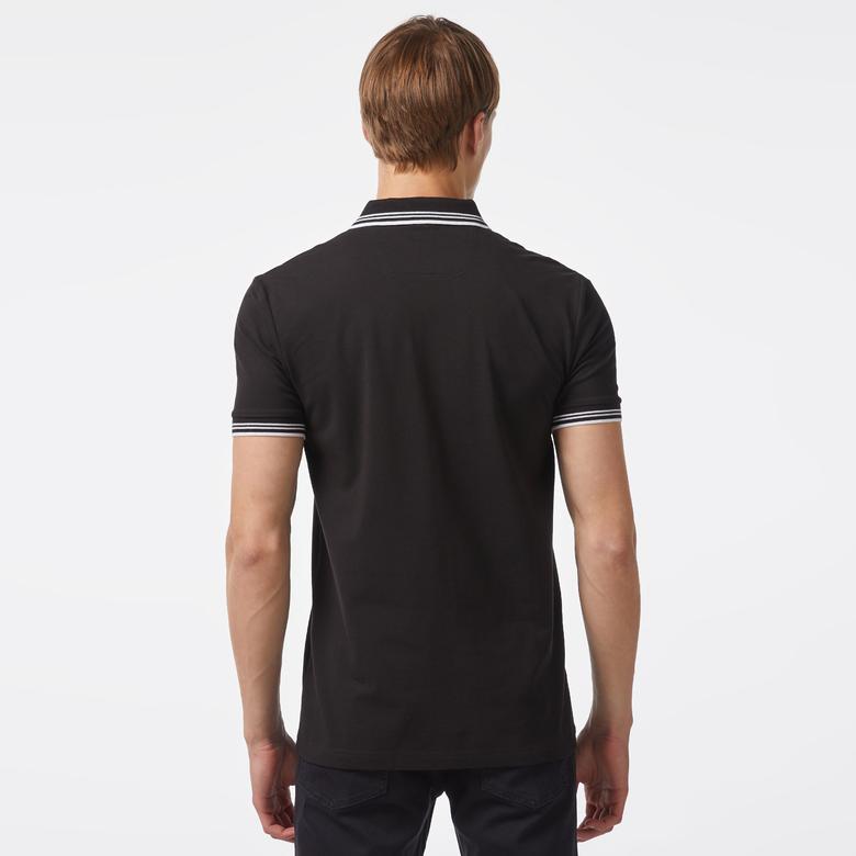 Boss Paul Erkek Siyah Polo