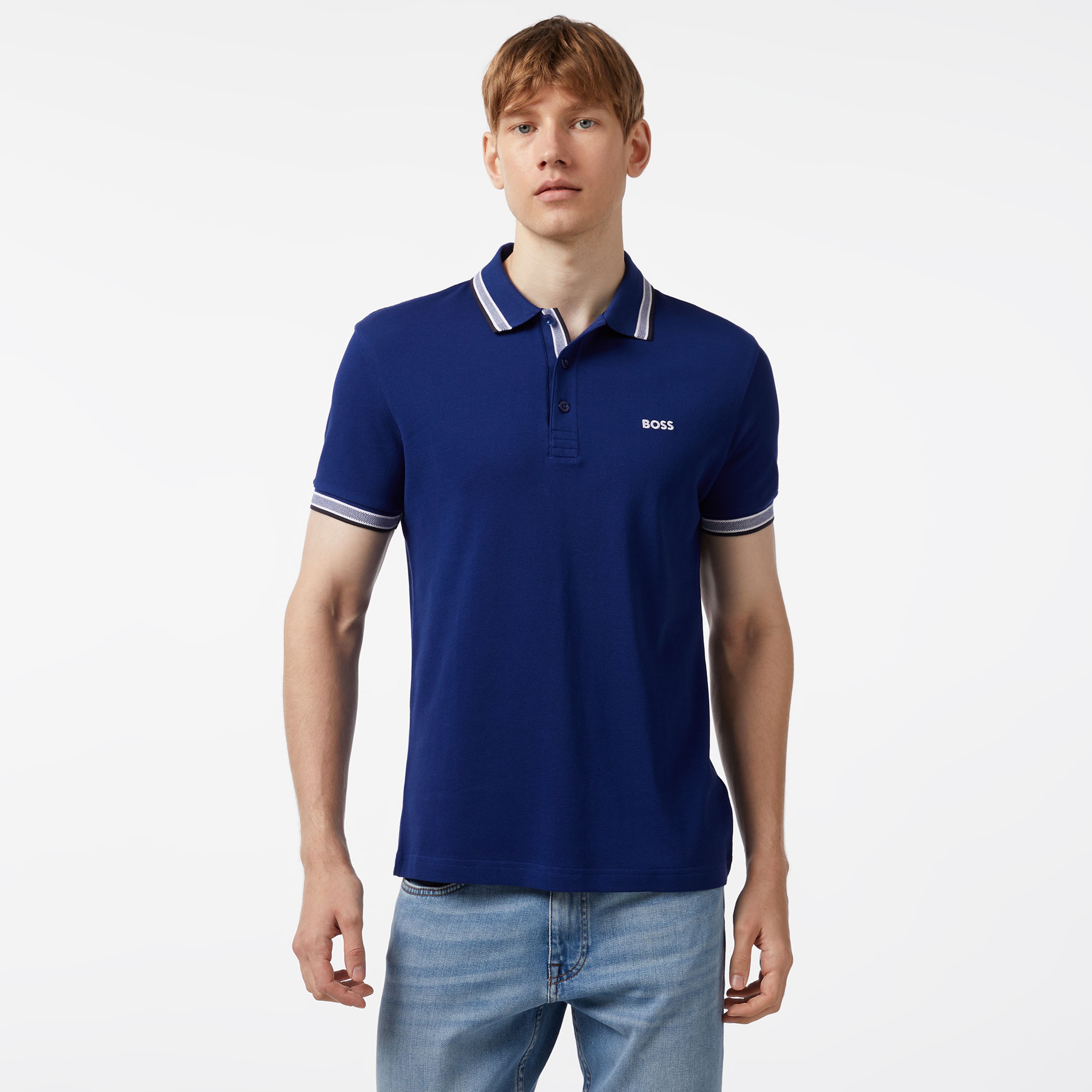 Boss Erkek Lacivert Polo