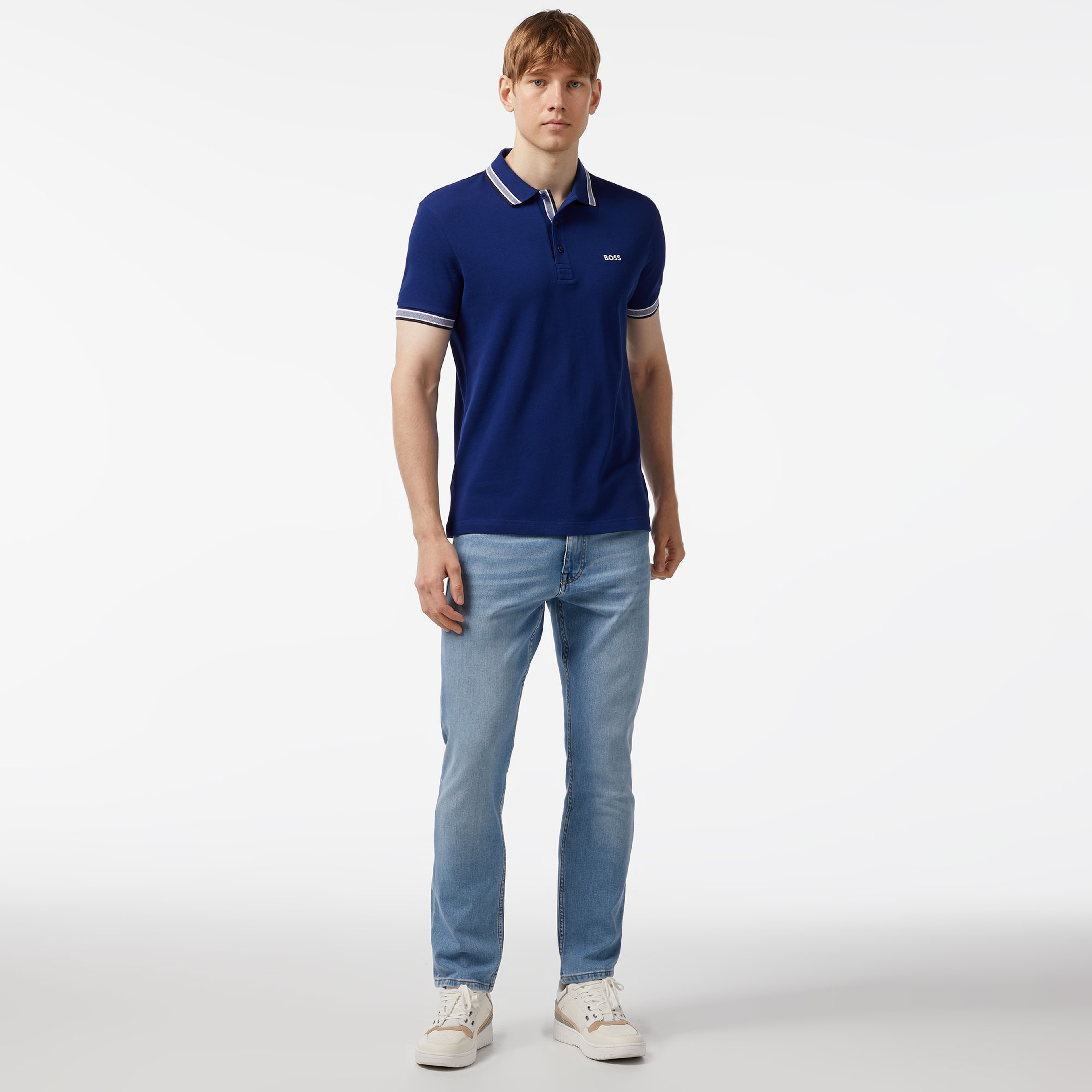 Boss Erkek Lacivert Polo