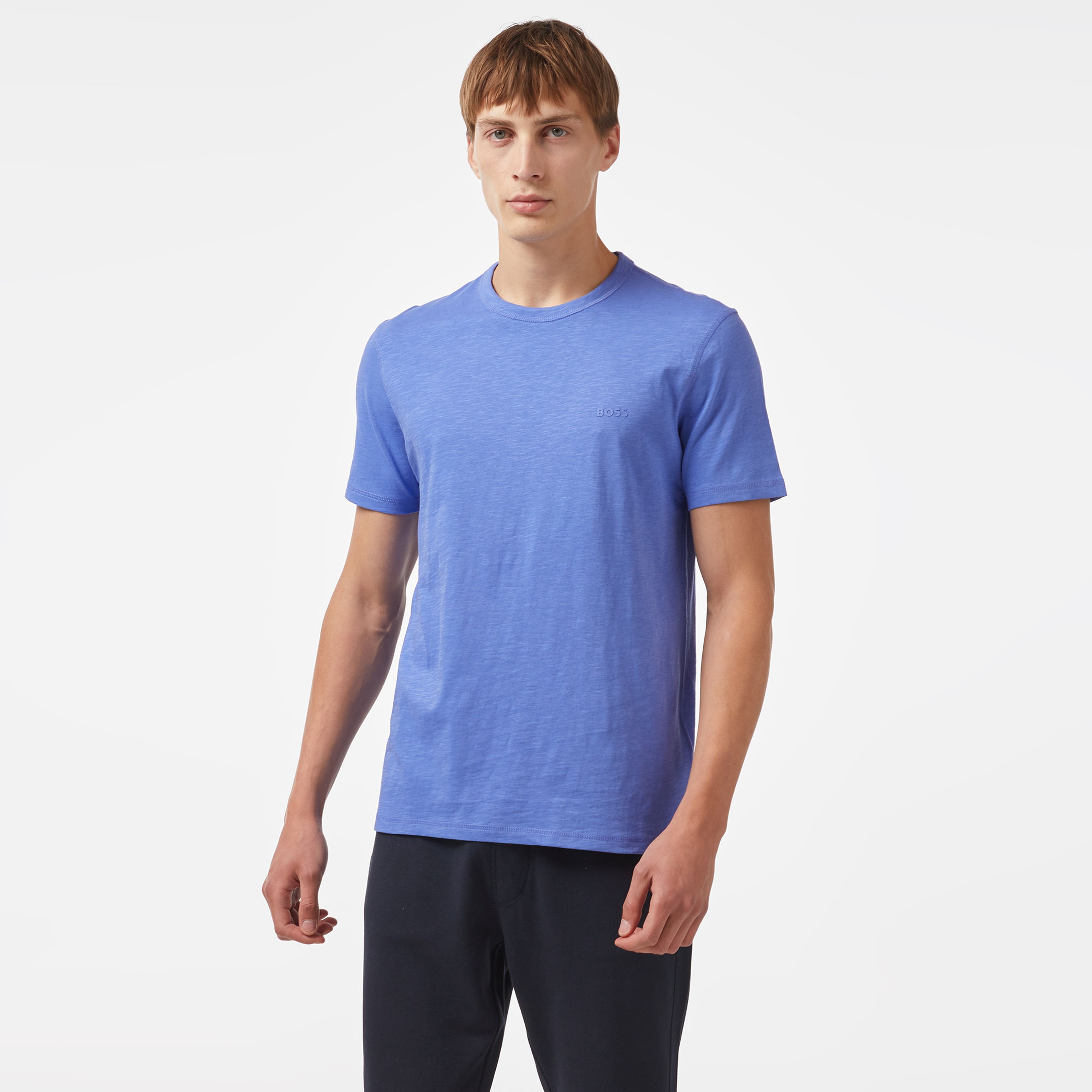Boss Erkek Mor T-Shirt