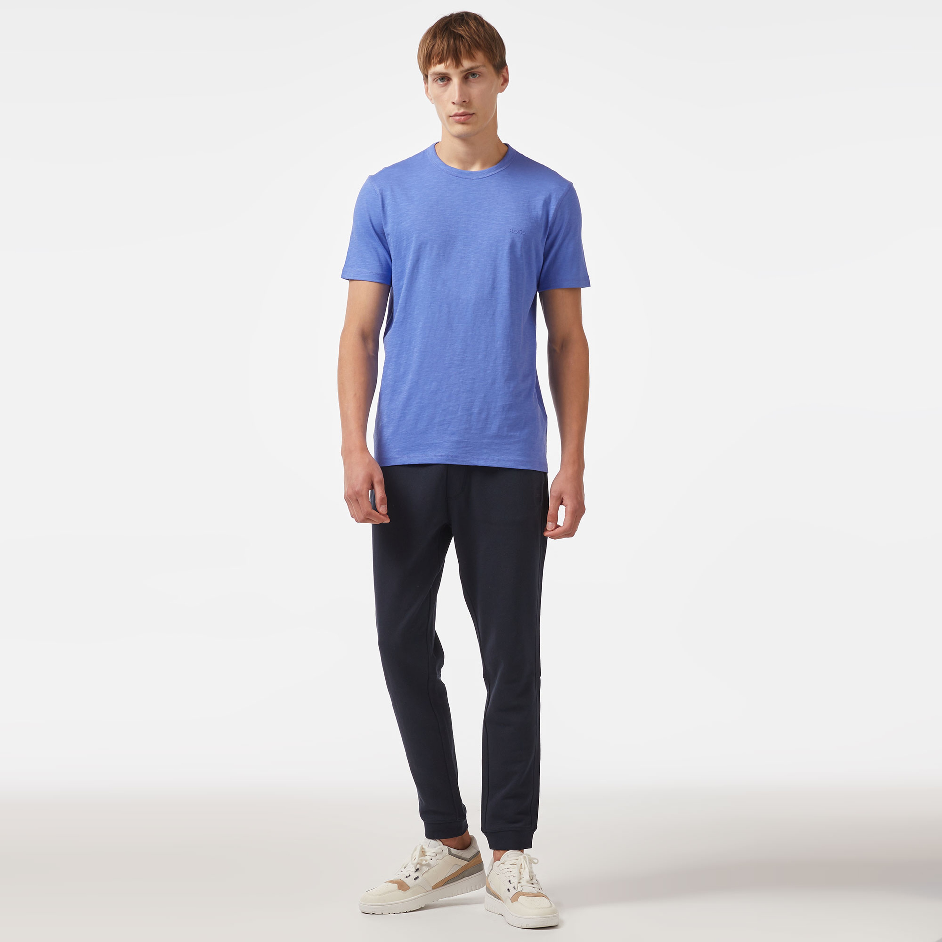 Boss Erkek Mor T-Shirt