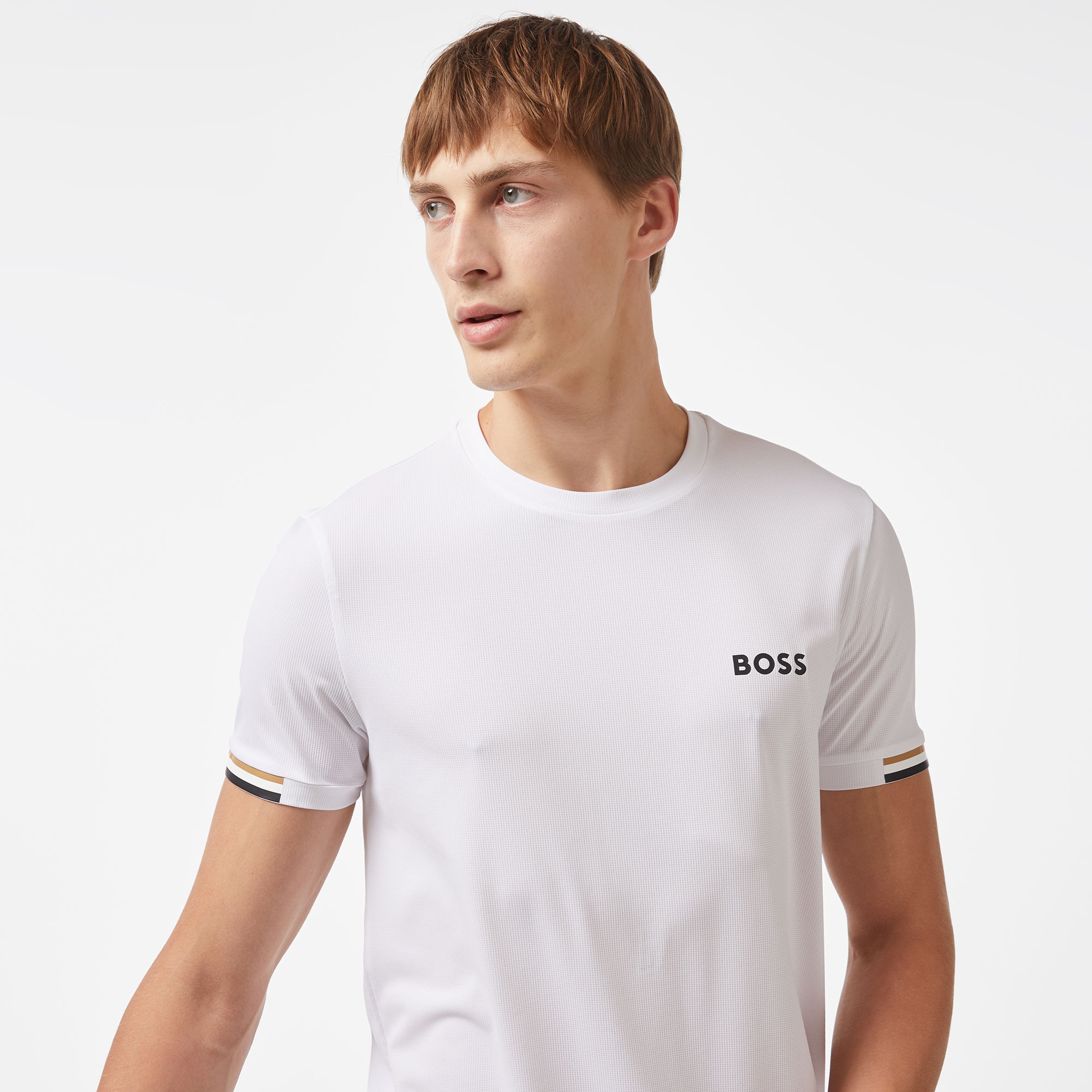 Boss Erkek Beyaz T-Shirt