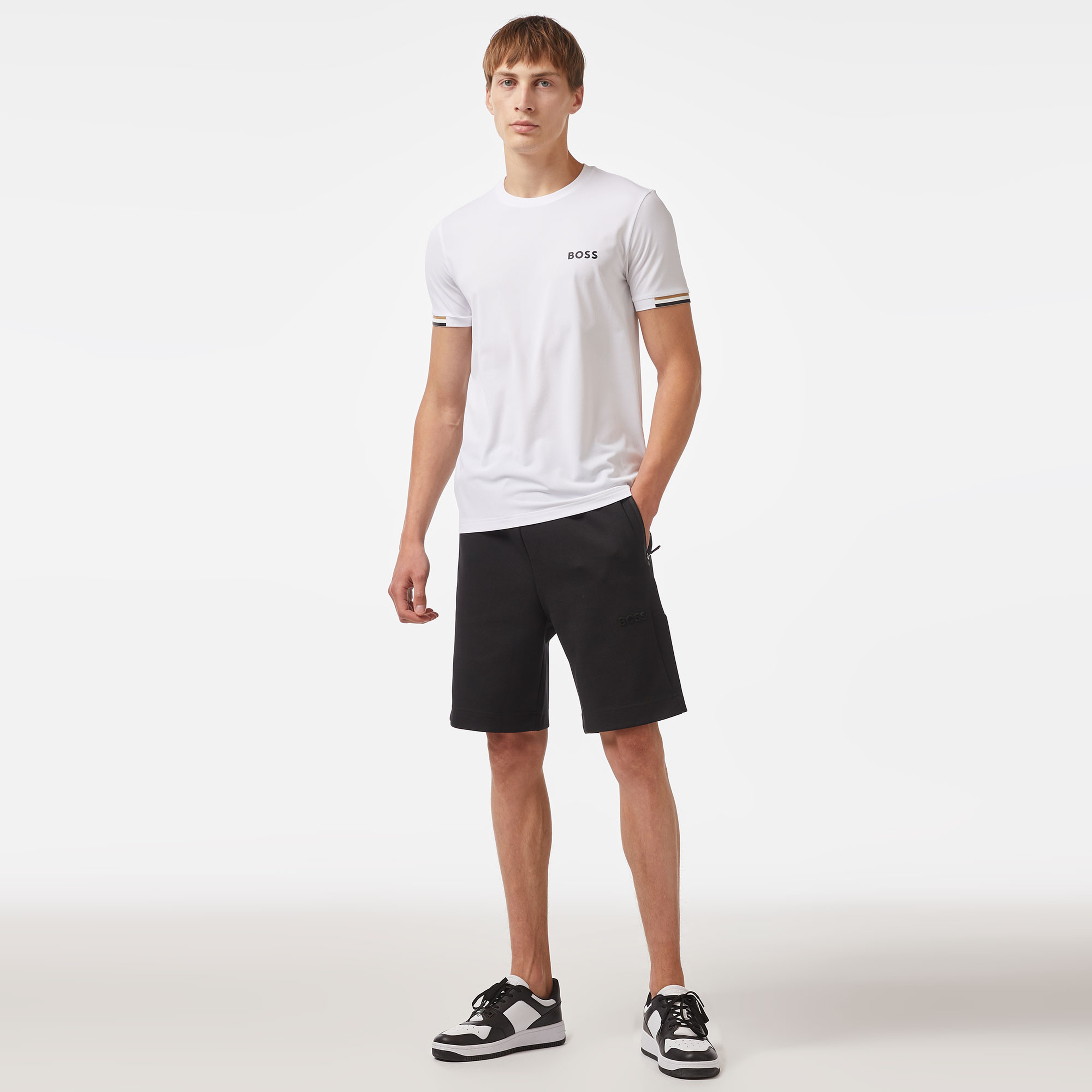 Boss Erkek Beyaz T-Shirt