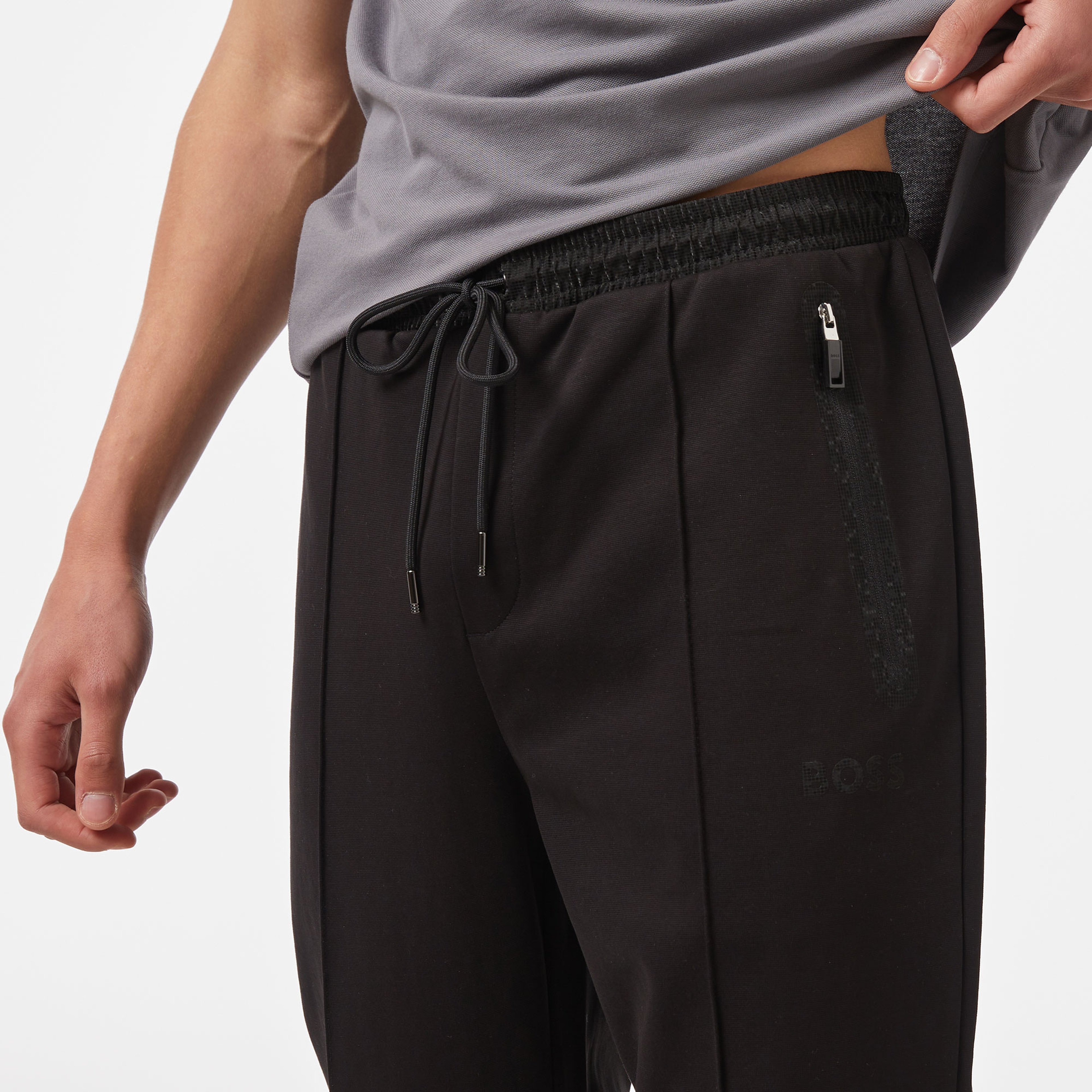 Boss Erkek Siyah Eşofman Altı