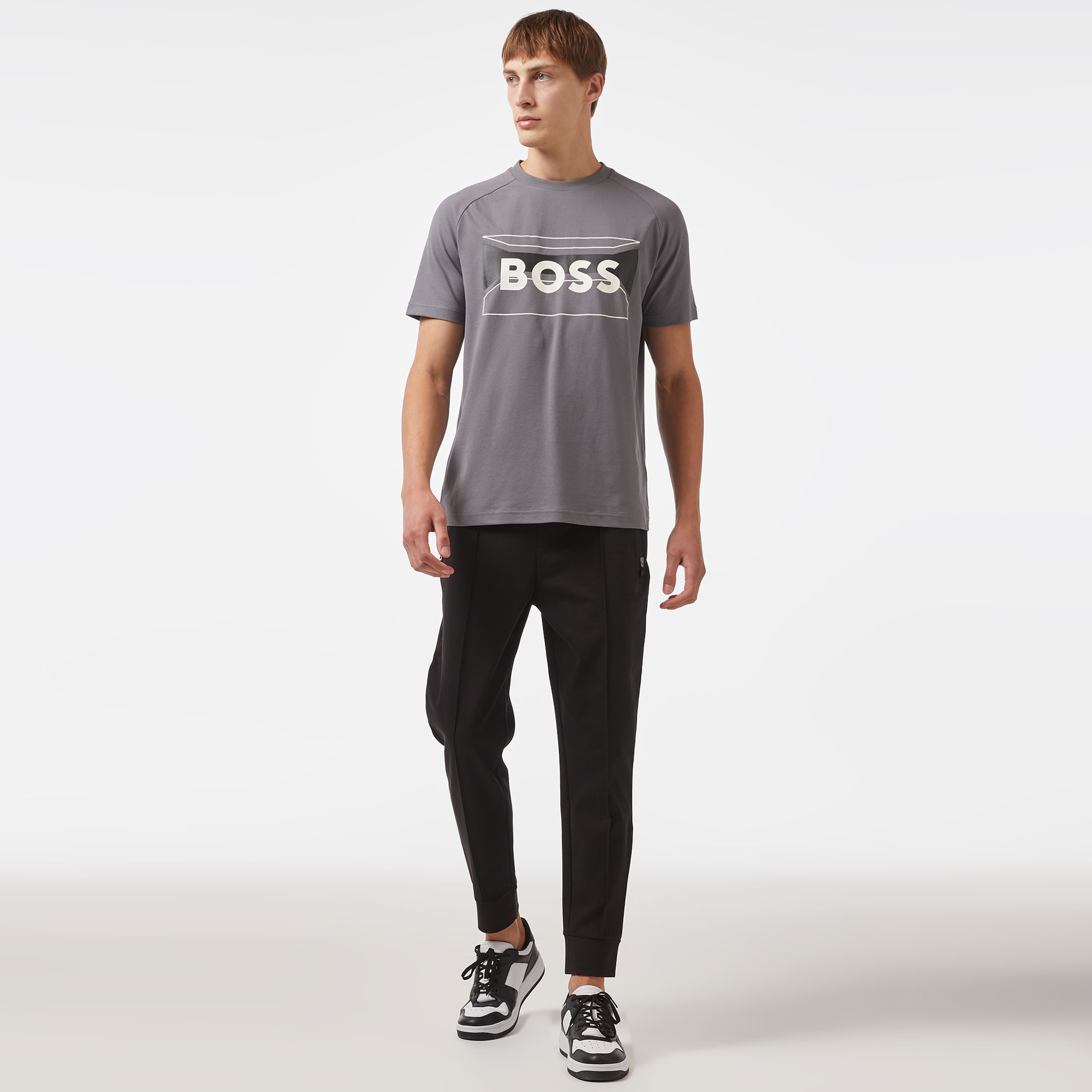 Boss Erkek Siyah Eşofman Altı