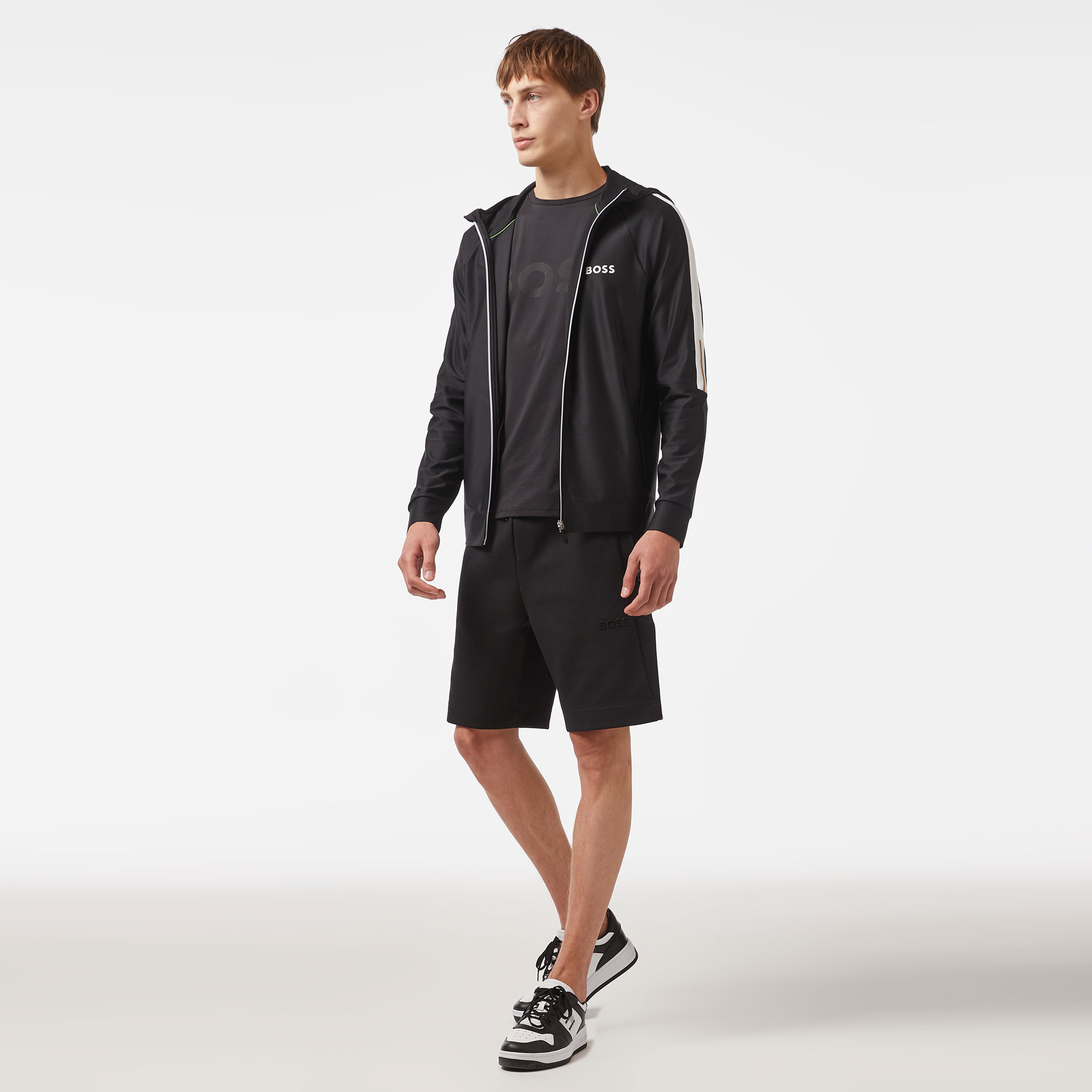 Boss Erkek Siyah Sweatshirt