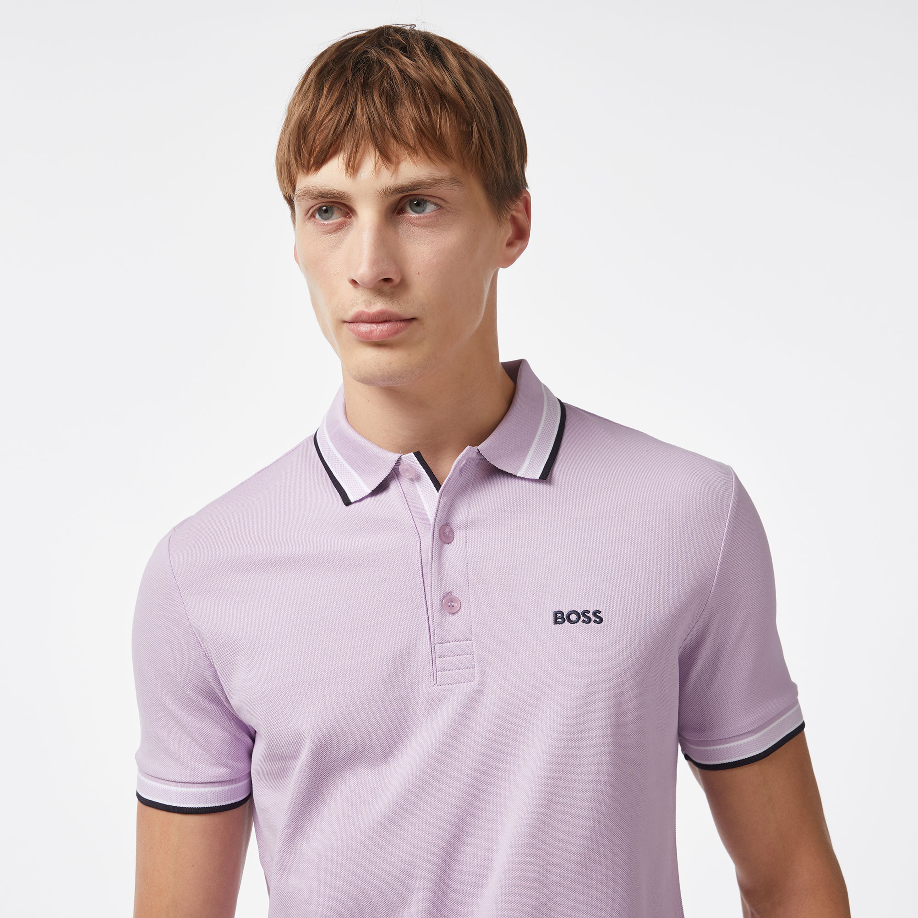 Boss Erkek Mor Polo