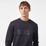Boss Erkek Lacivert Sweatshirt
