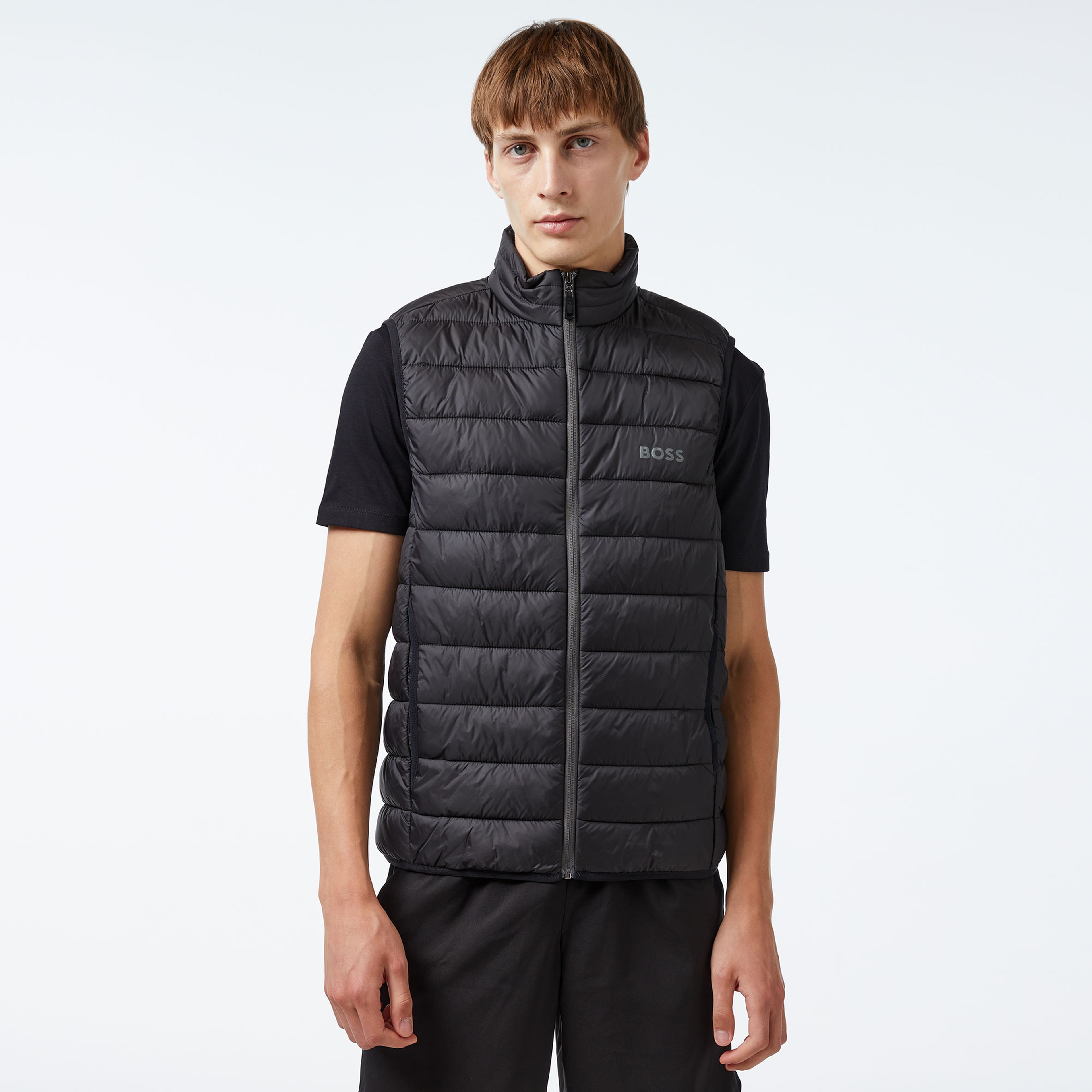 Boss Erkek Siyah Mont