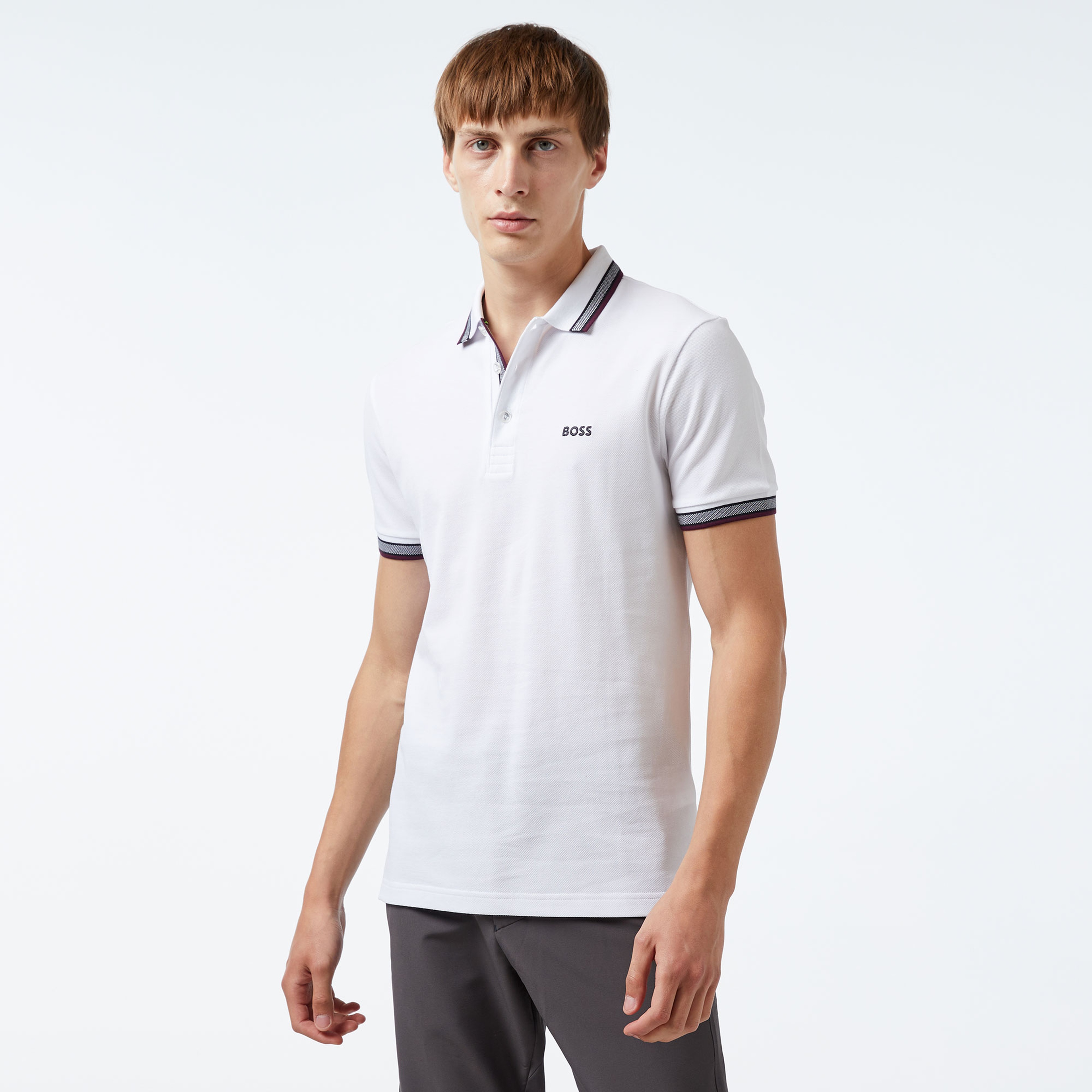 Boss Erkek Krem Polo