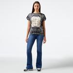 Liu Jo Kadın Siyah T-Shirt