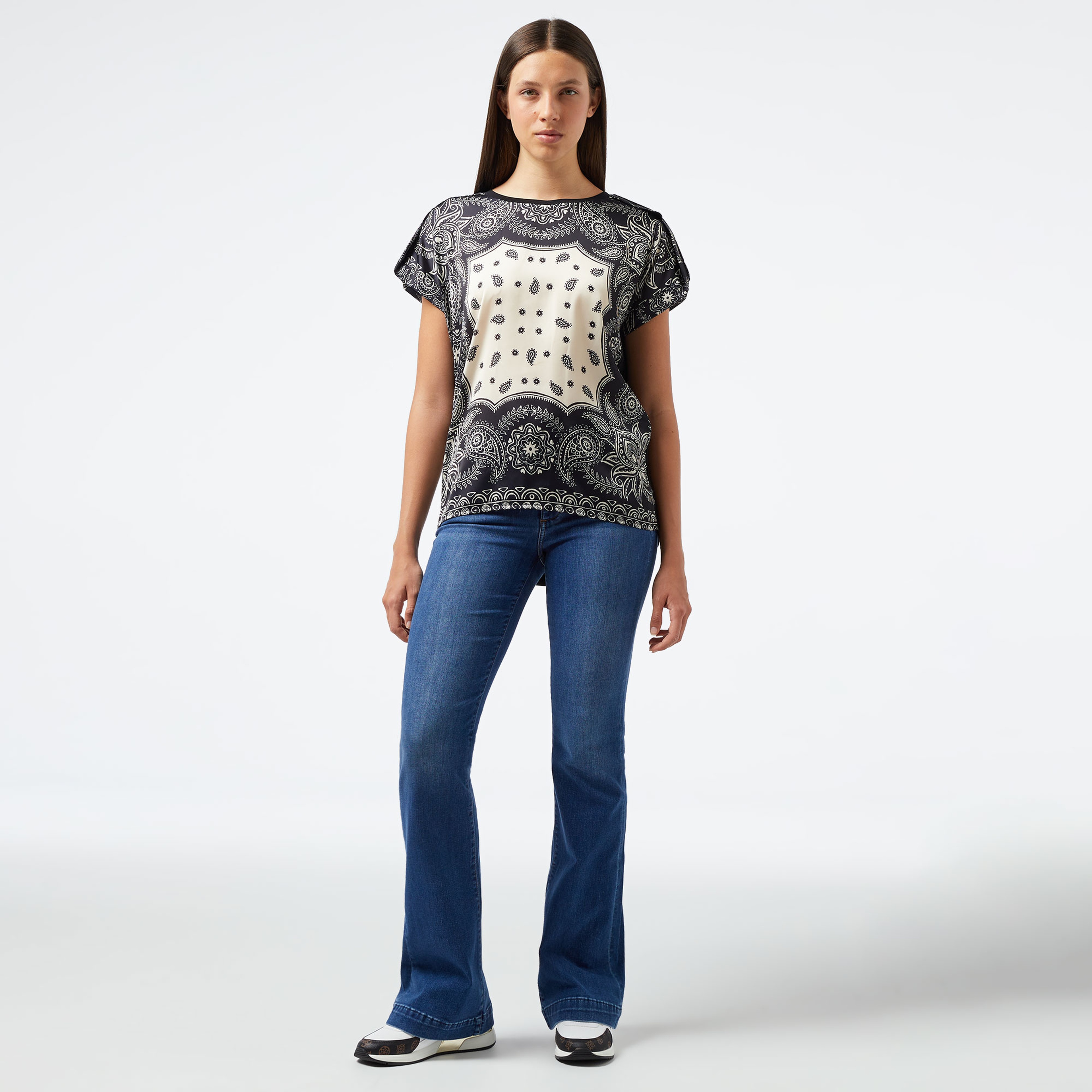 Liu Jo Kadın Siyah T-Shirt