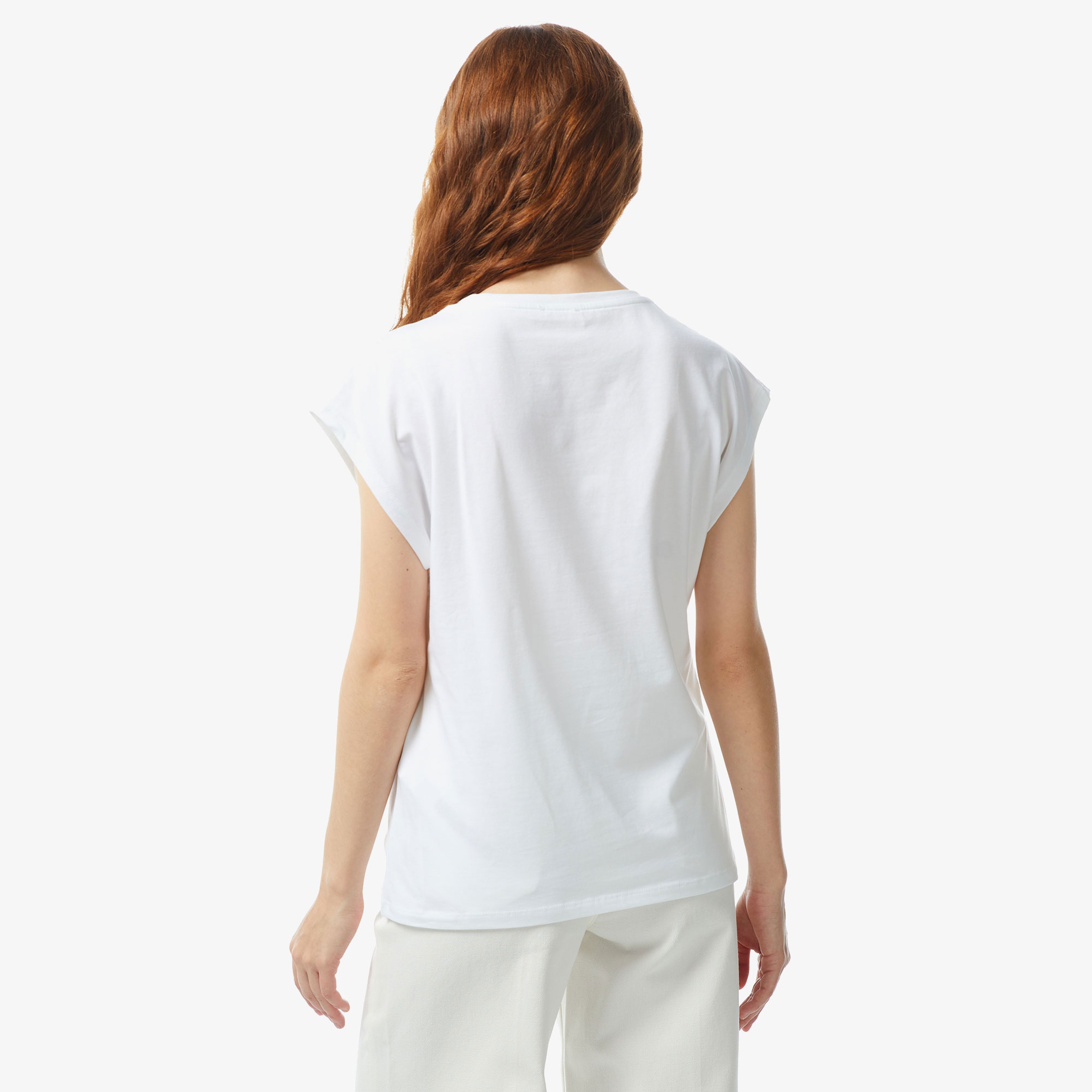 Liu Jo Kadın Beyaz T-Shirt