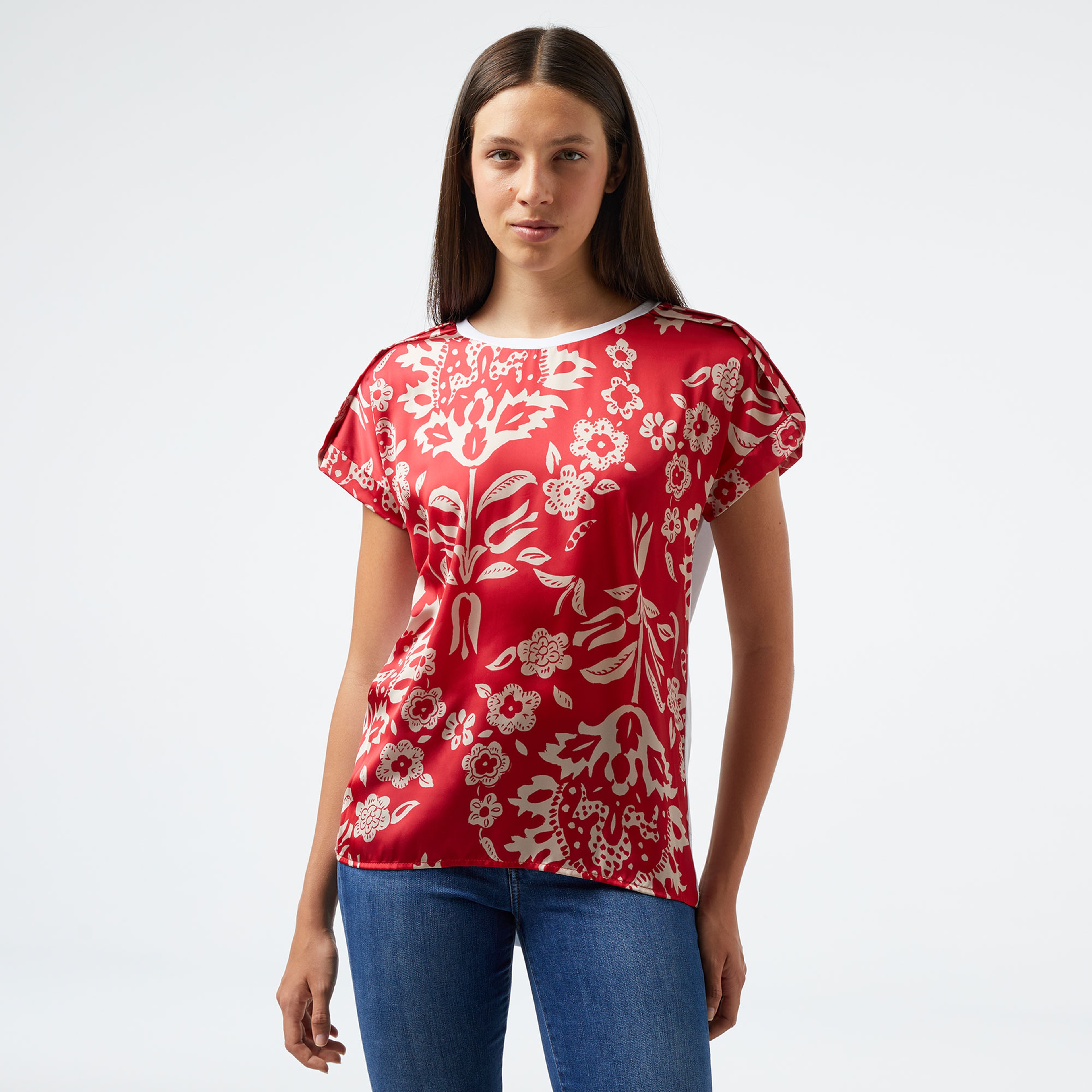 Liu Jo Kadın Kırmızı T-Shirt