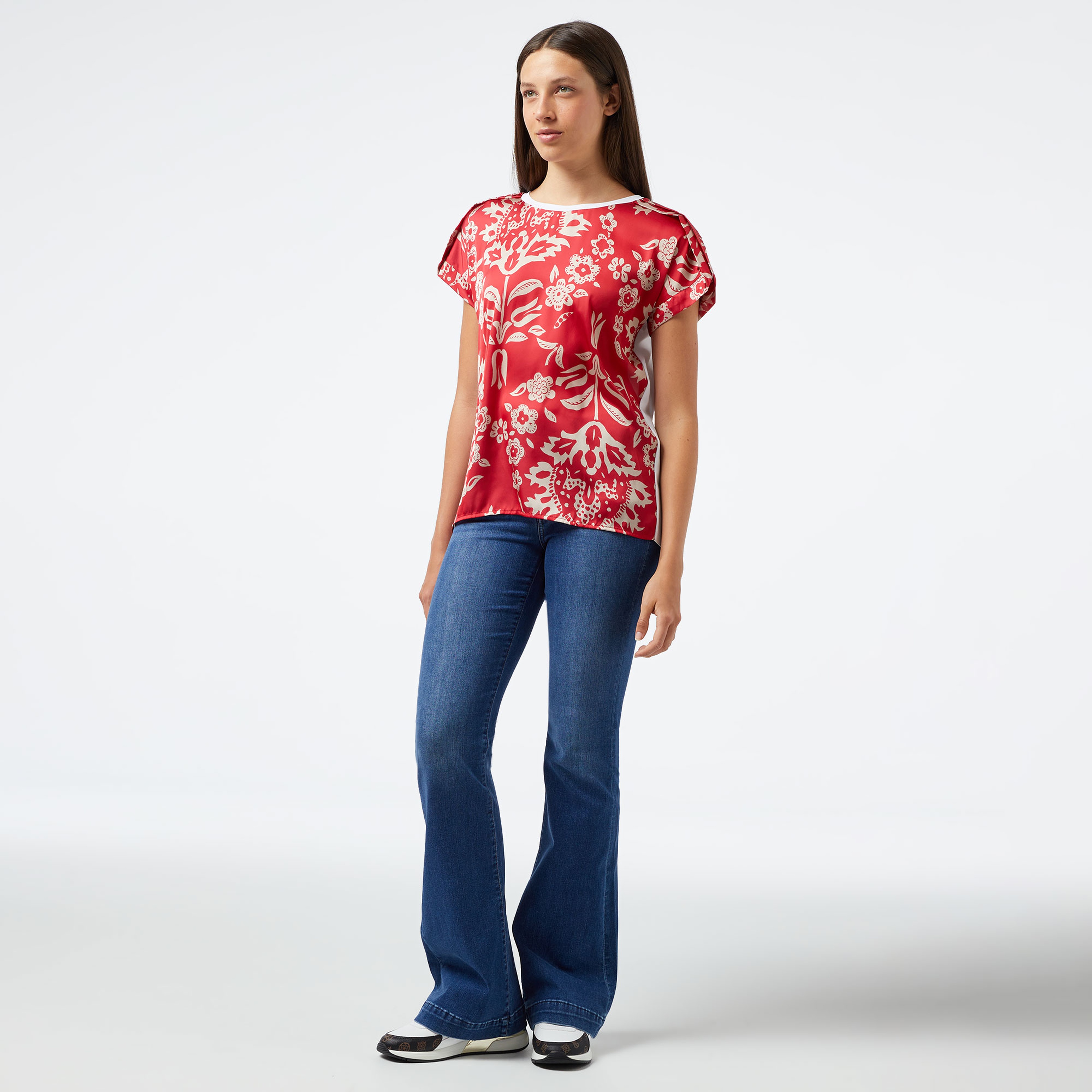 Liu Jo Kadın Kırmızı T-Shirt