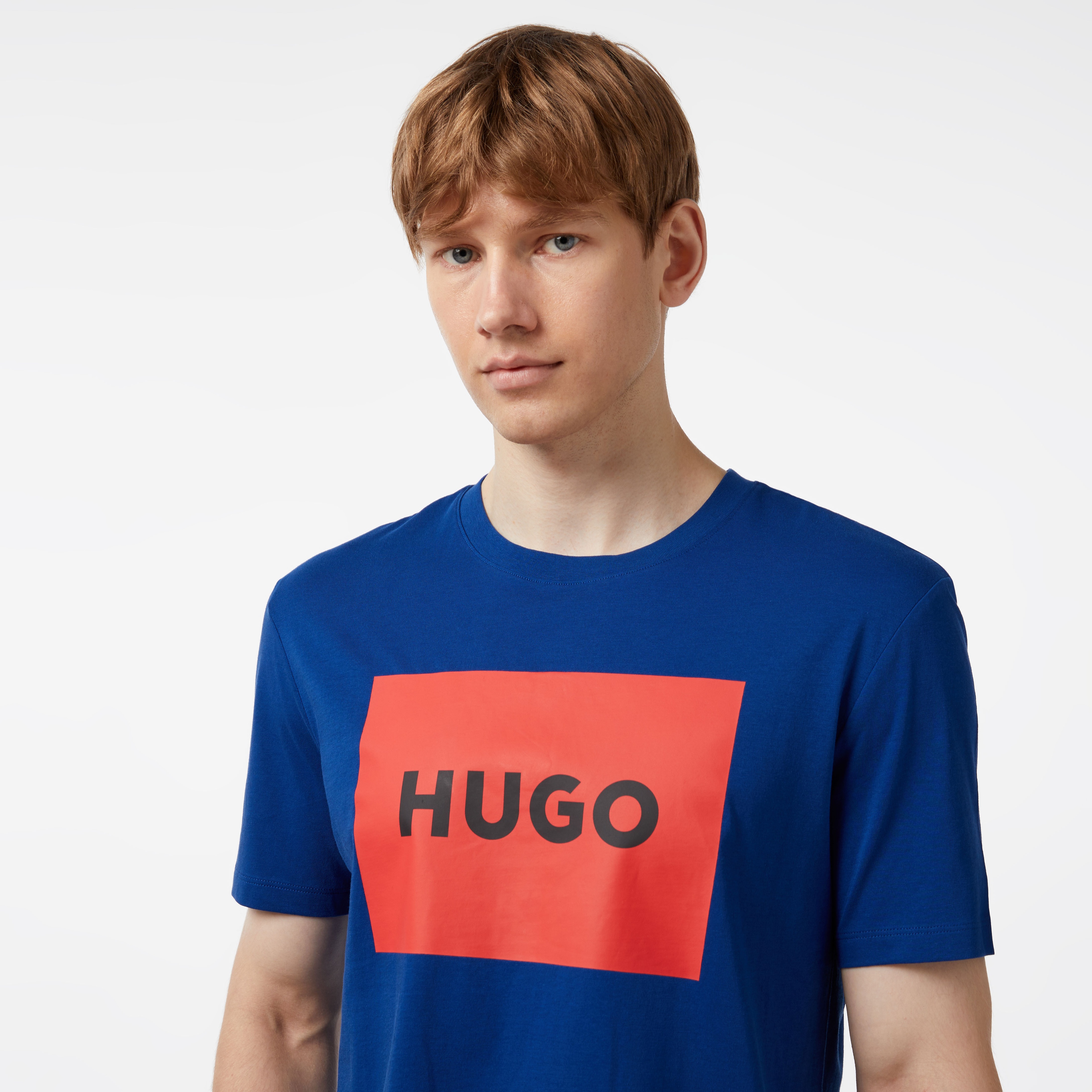 Hugo Erkek Mavi T-Shirt