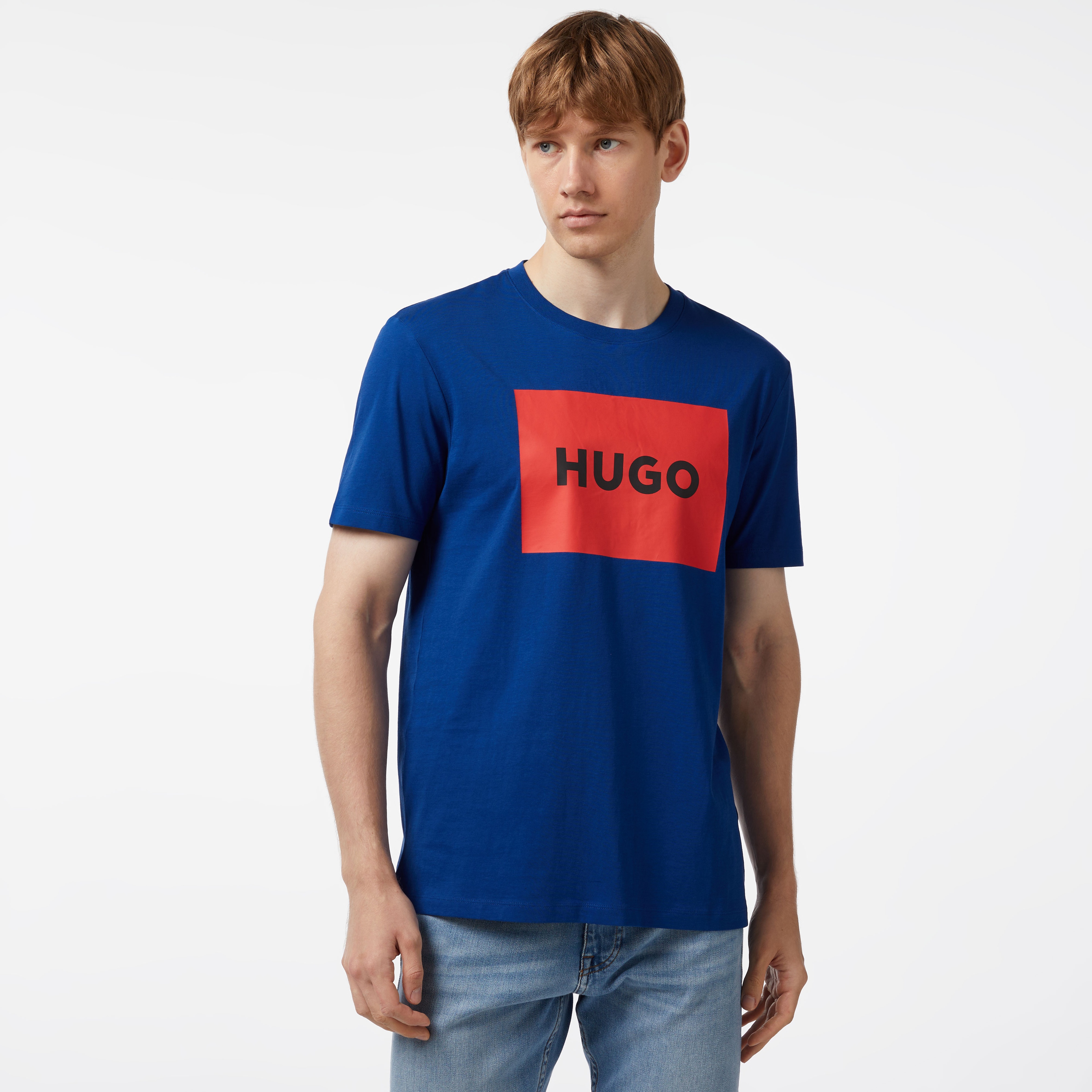 Hugo Erkek Mavi T-Shirt