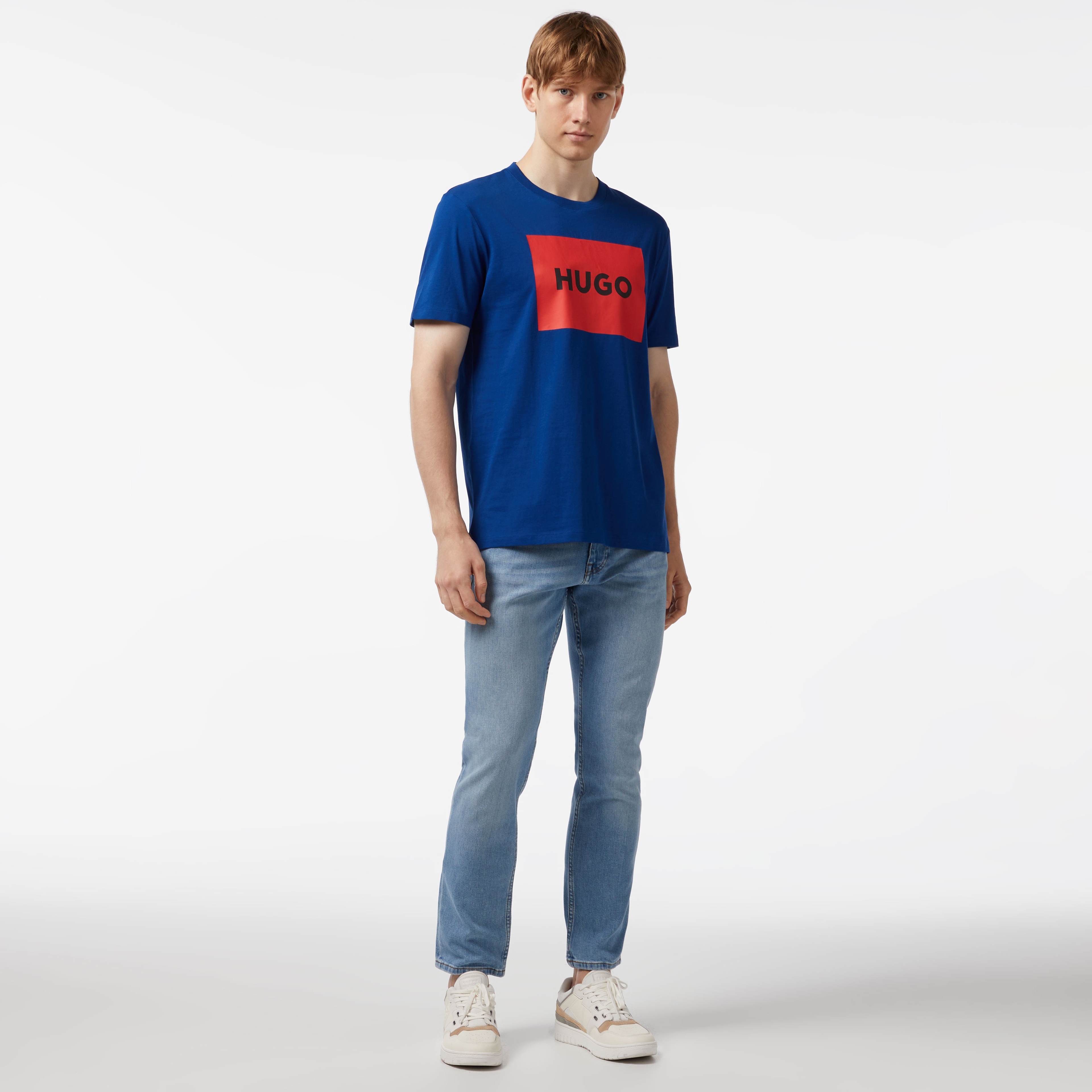 Hugo Erkek Mavi T-Shirt