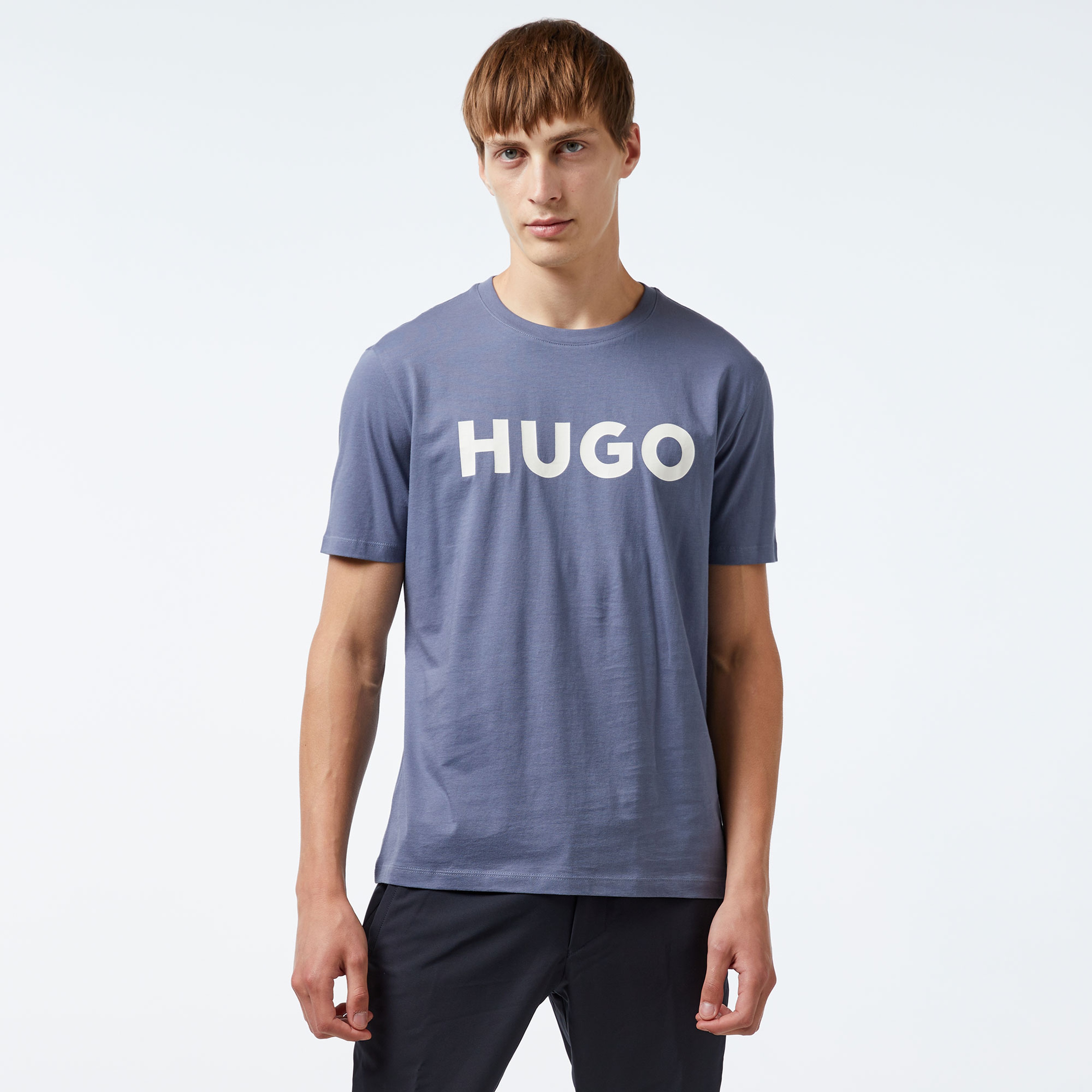 Hugo Erkek Mavi T-Shirt