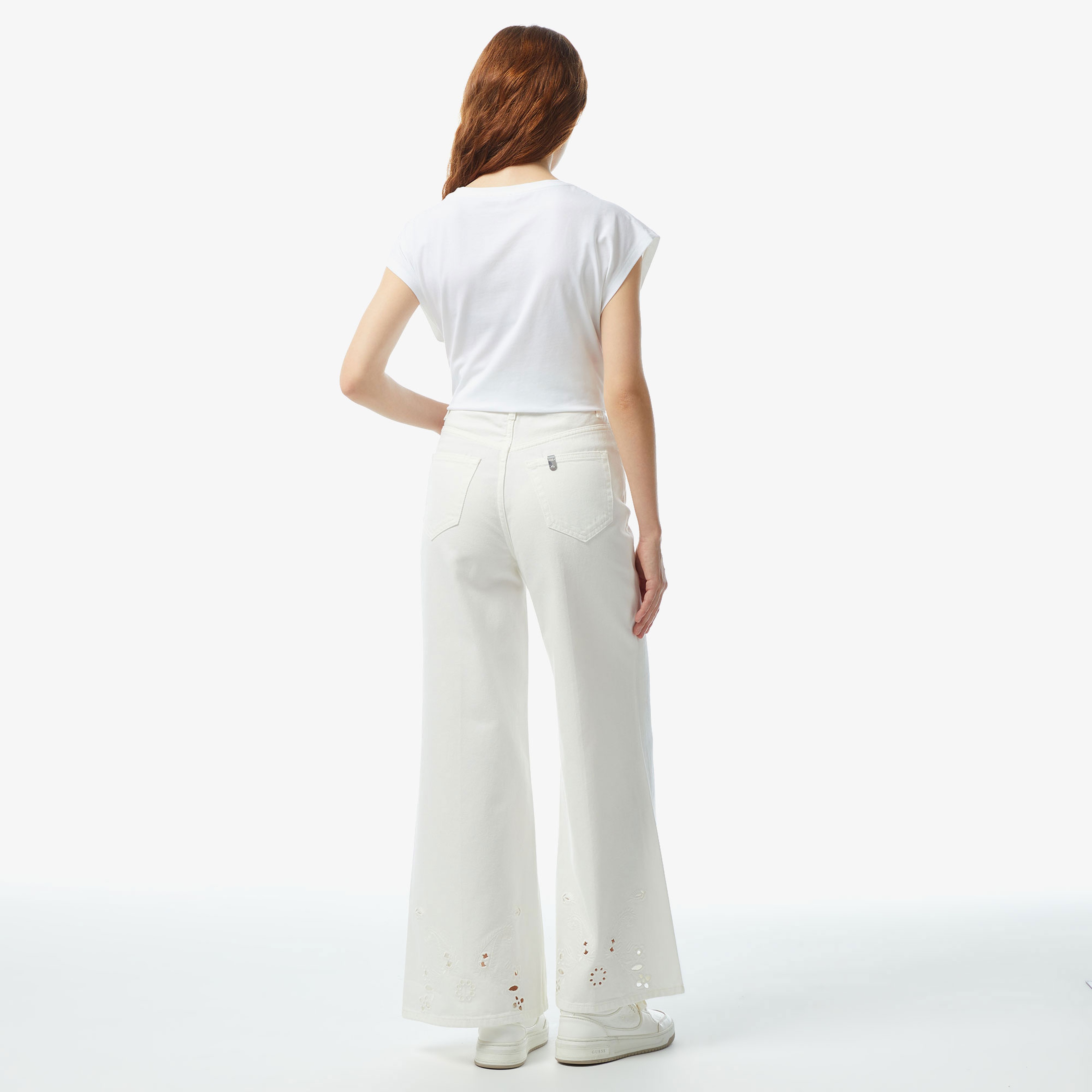 Liu Jo Kadın Beyaz Pantolon