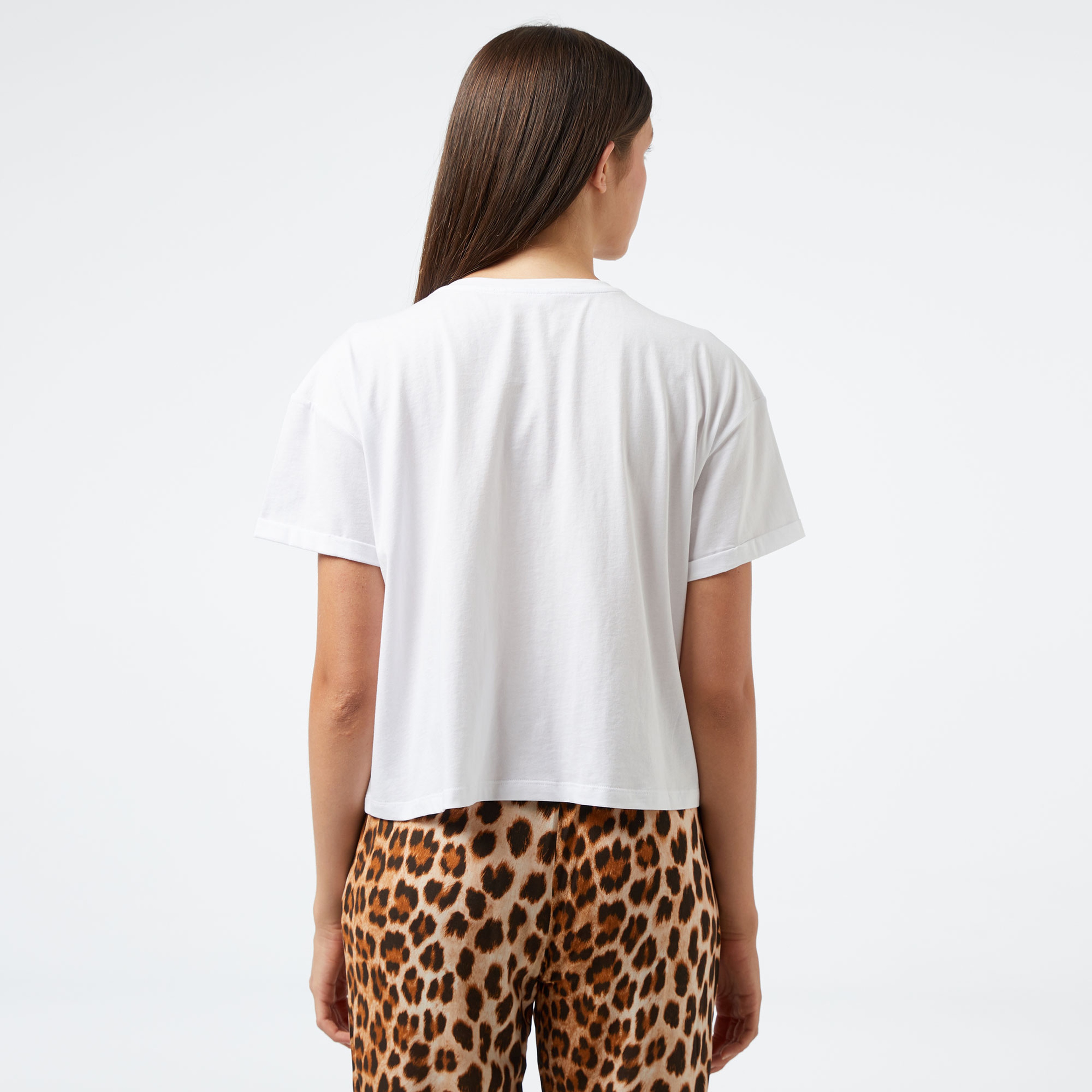 Liu Jo Kadın Beyaz T-Shirt