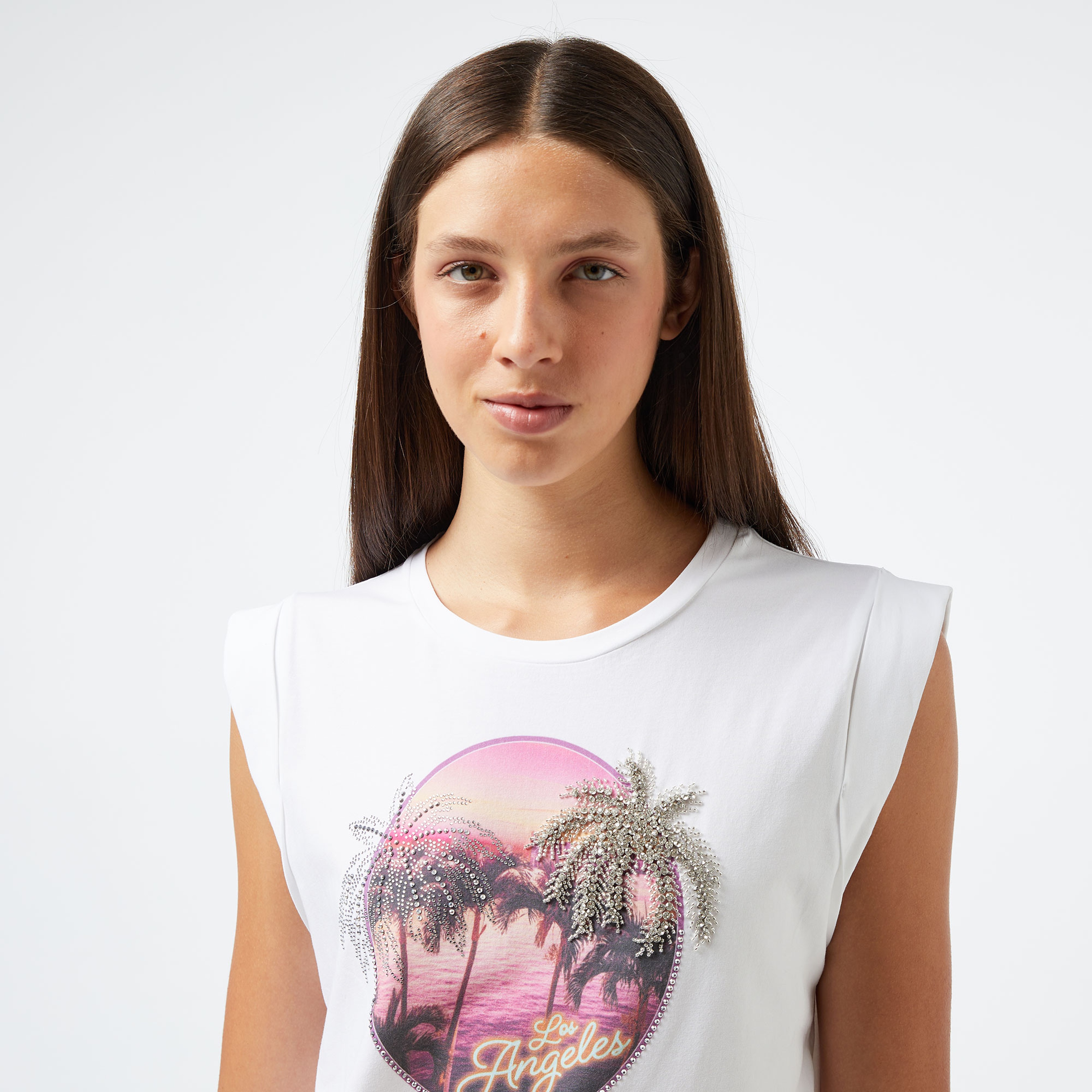 Liu Jo Kadın Beyaz T-Shirt