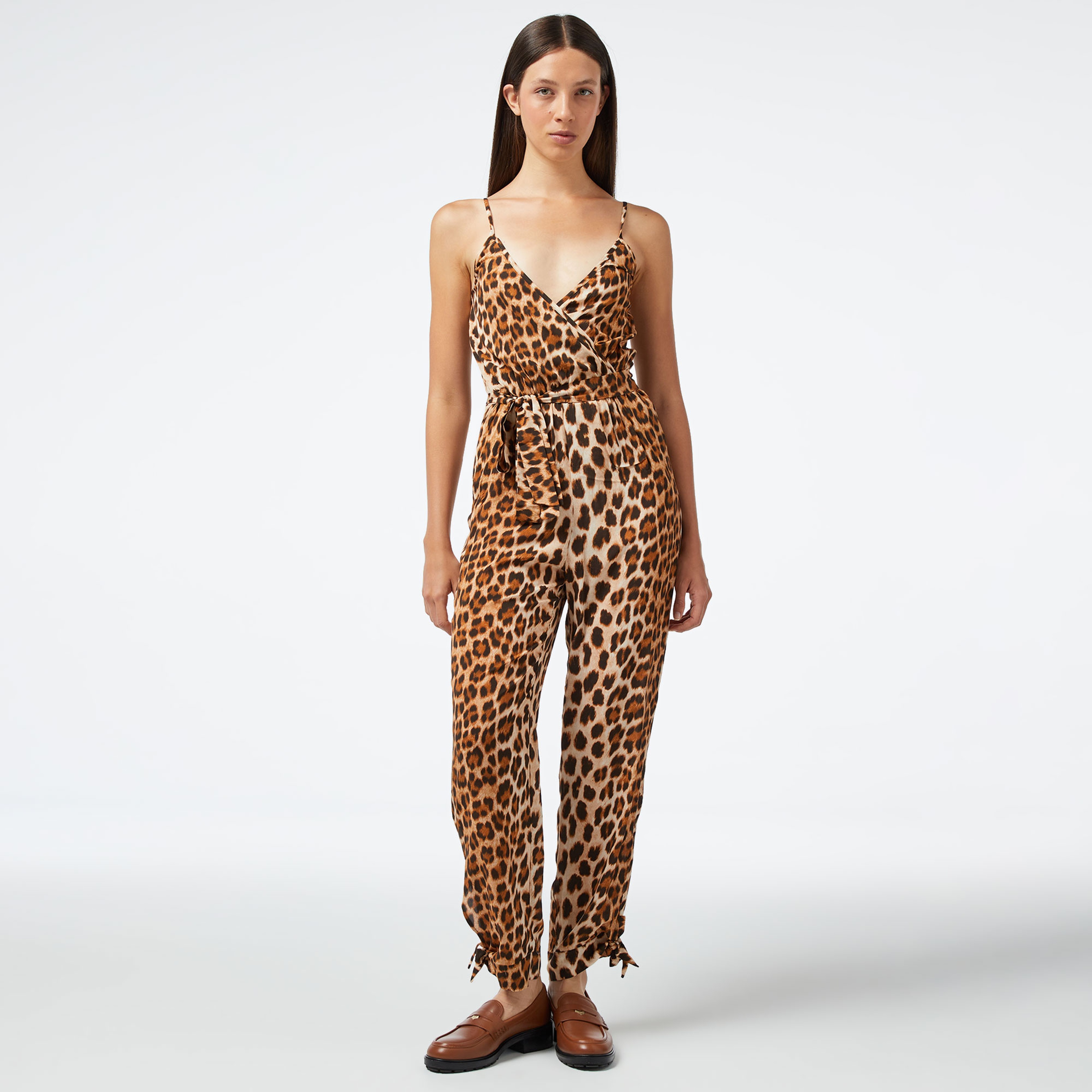 Liu Jo Kadın Kahverengi Tulum