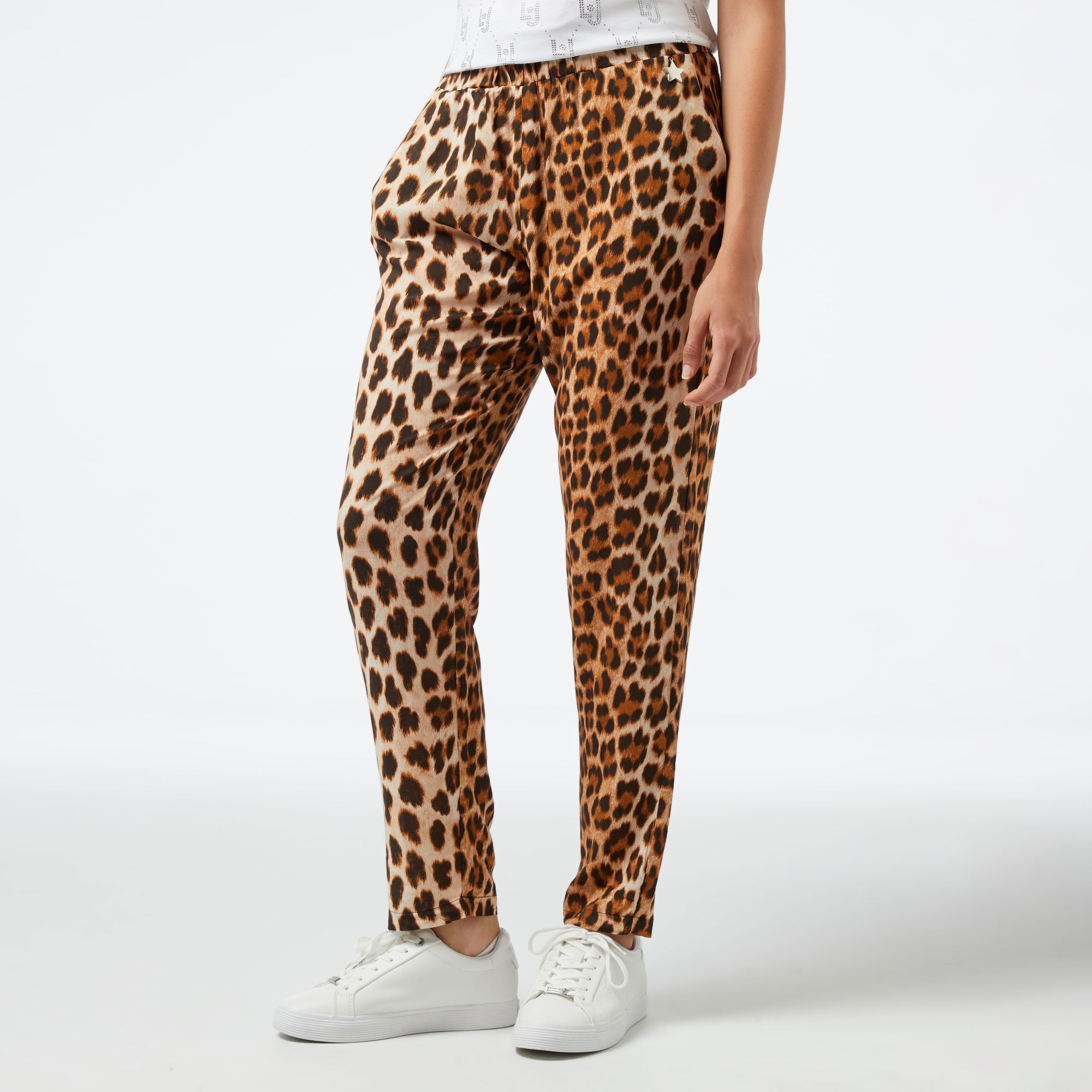 Liu Jo Kadın Kahverengi Pantolon