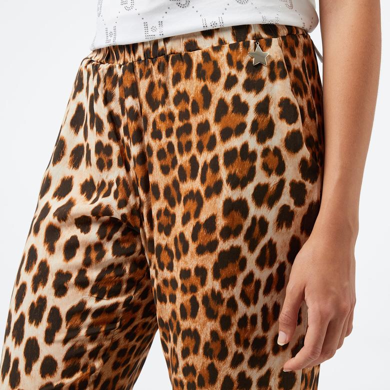 Liu Jo Kadın Kahverengi Pantolon