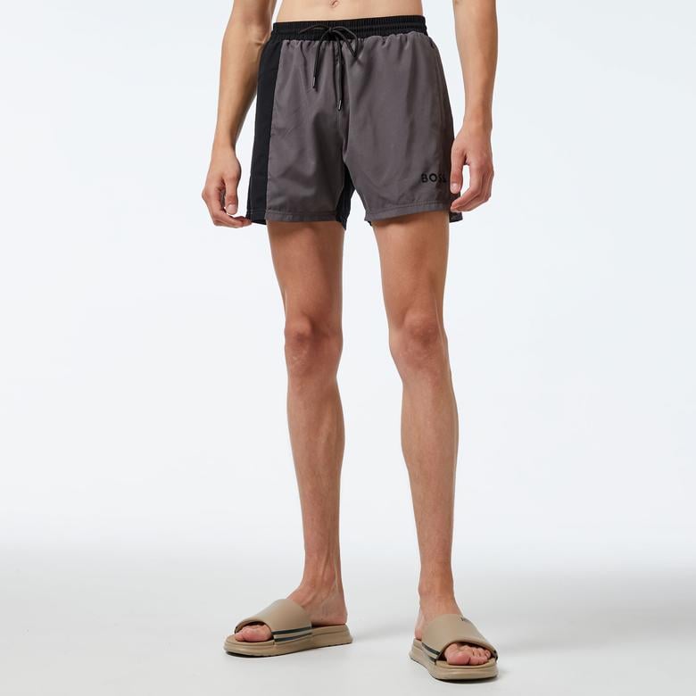 Boss Erkek Gri Mayo Şort