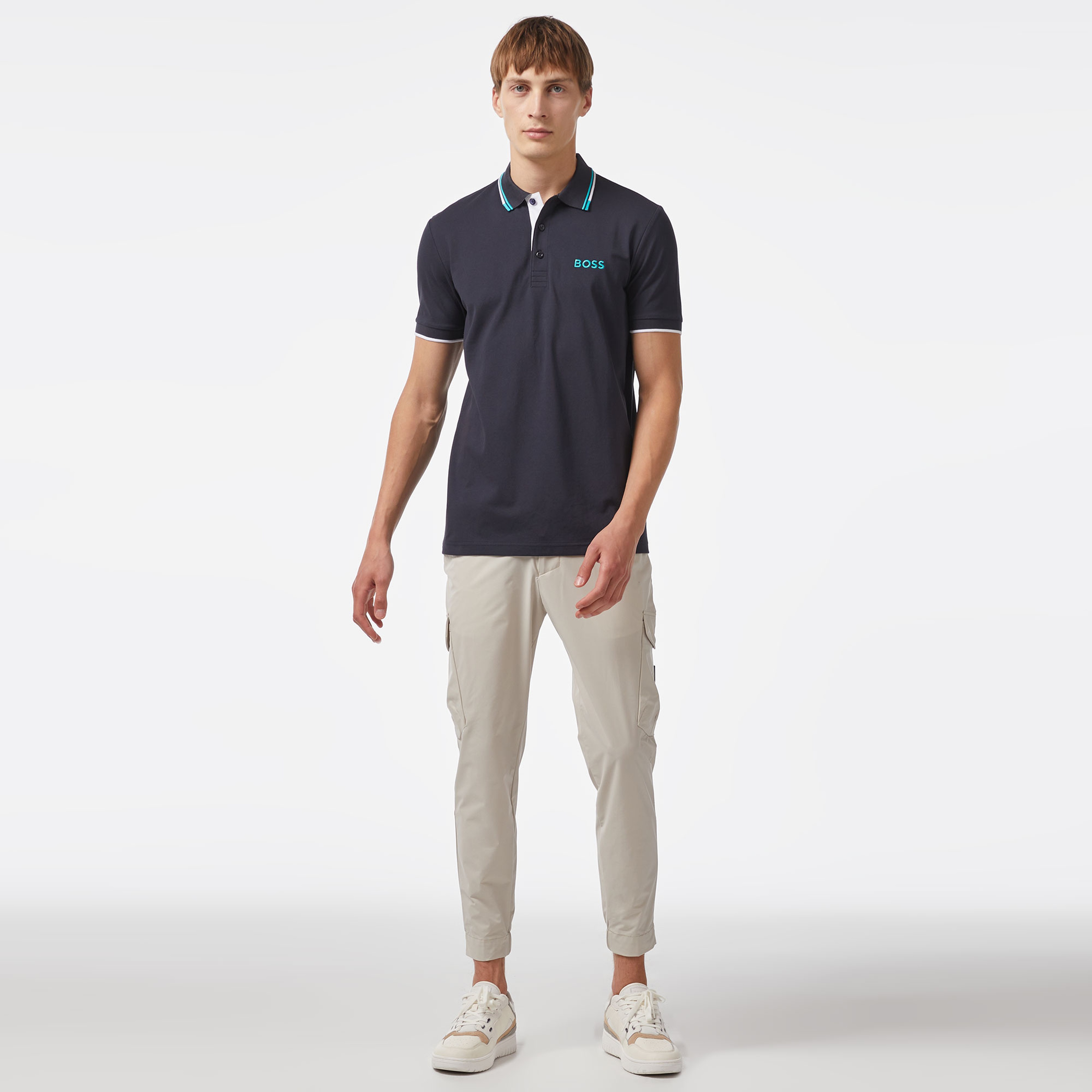 Boss Erkek Lacivert Polo