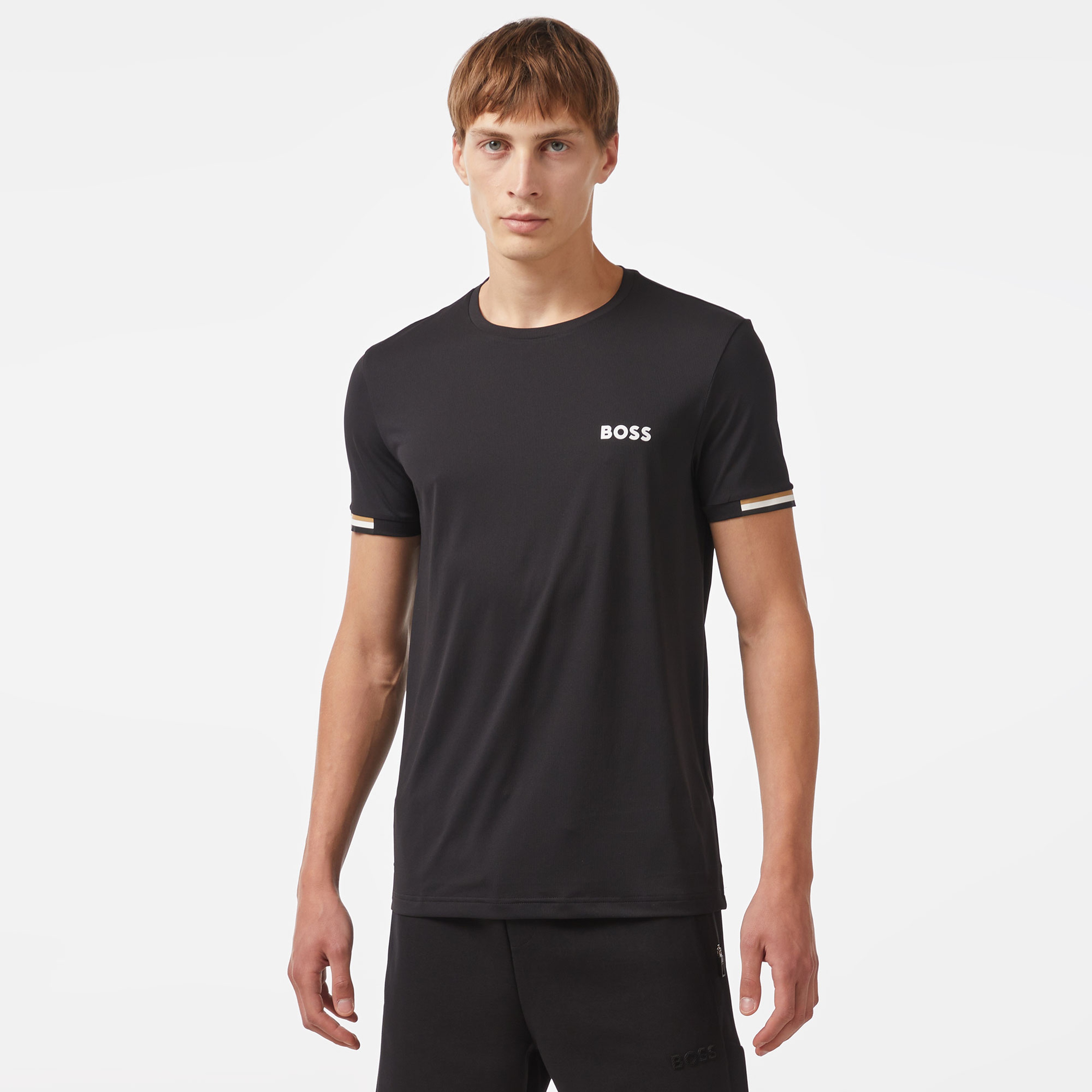 Boss Erkek Siyah T-Shirt