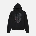 ERKEK SİYAH BASKILI SWEATSHIRT