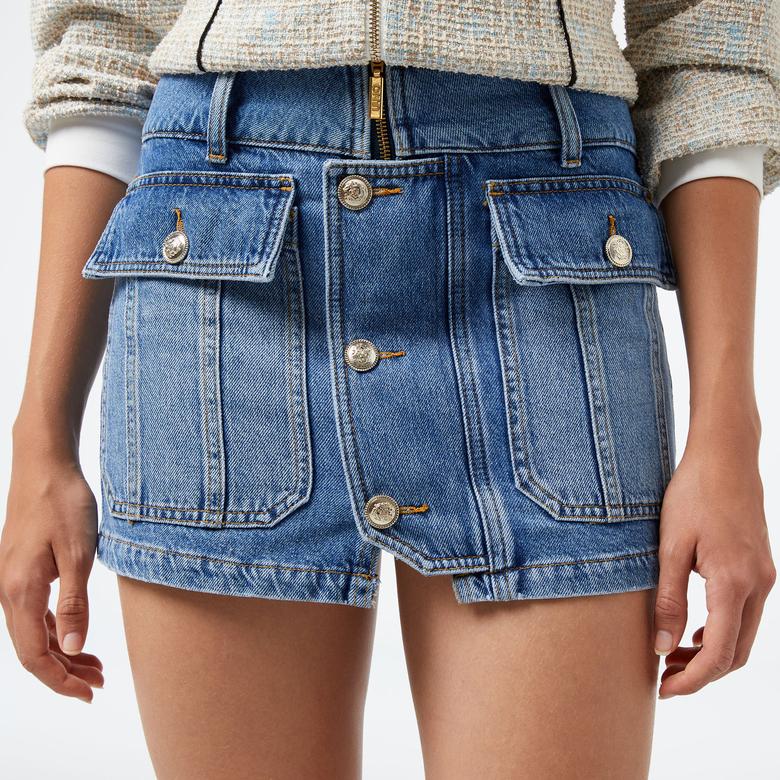 Liu Jo Kadın Lacivert Etek