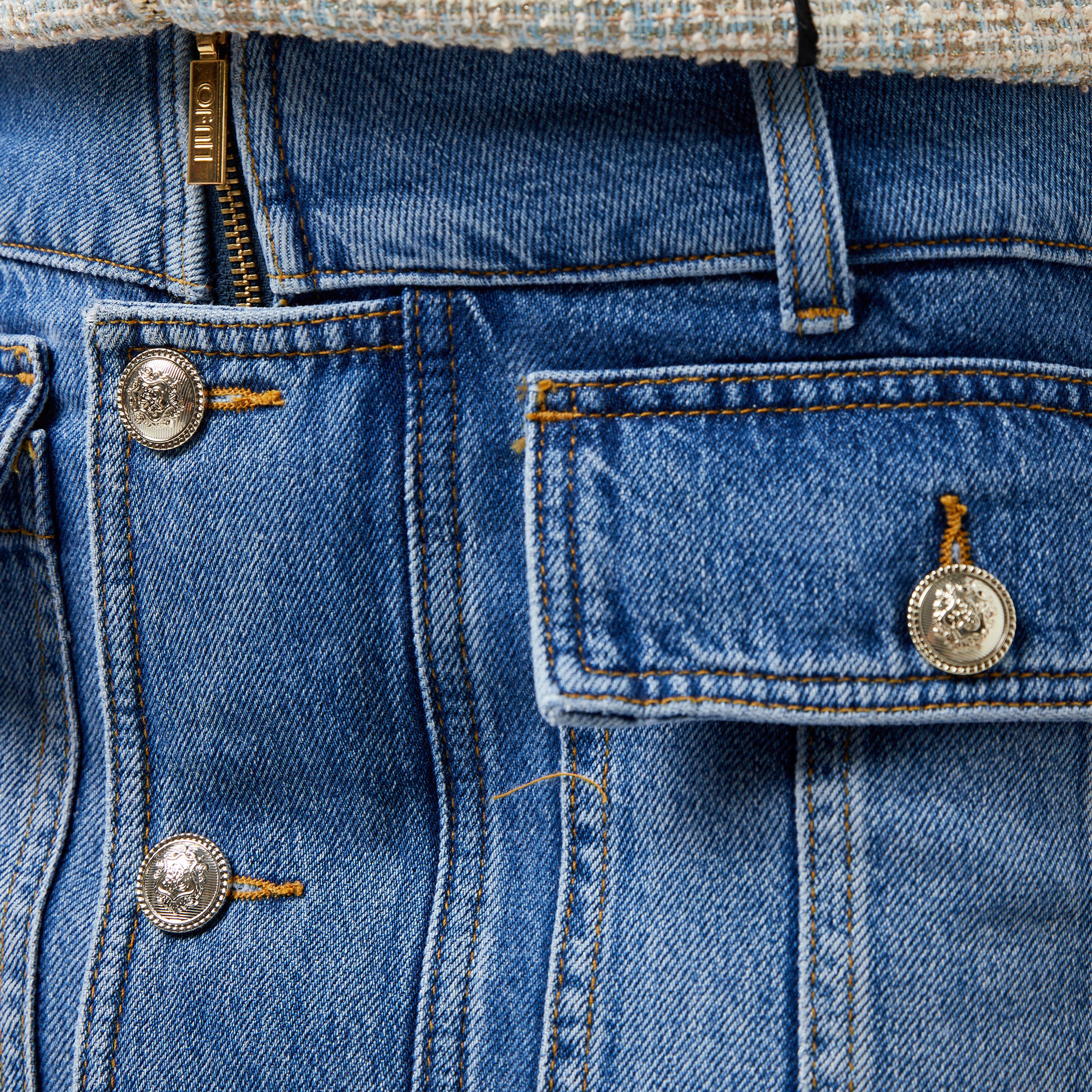 Liu Jo Kadın Lacivert Etek