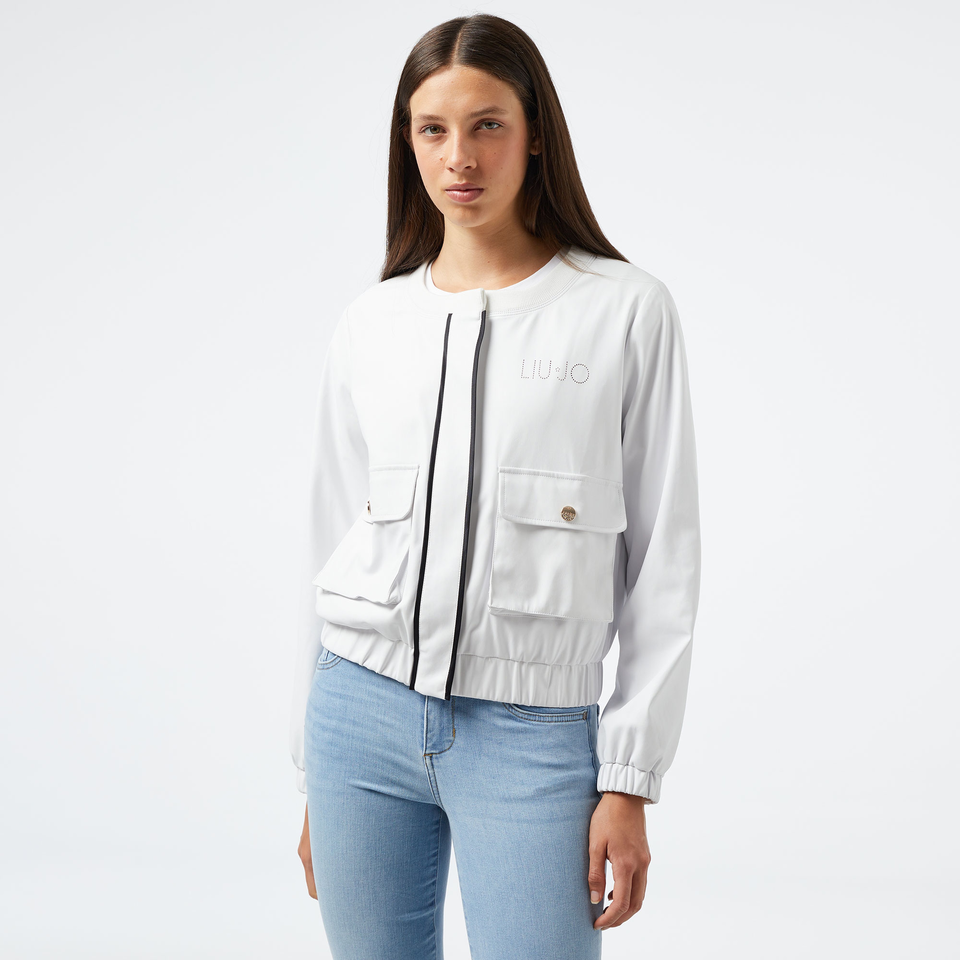 Liu Jo Kadın Beyaz Ceket