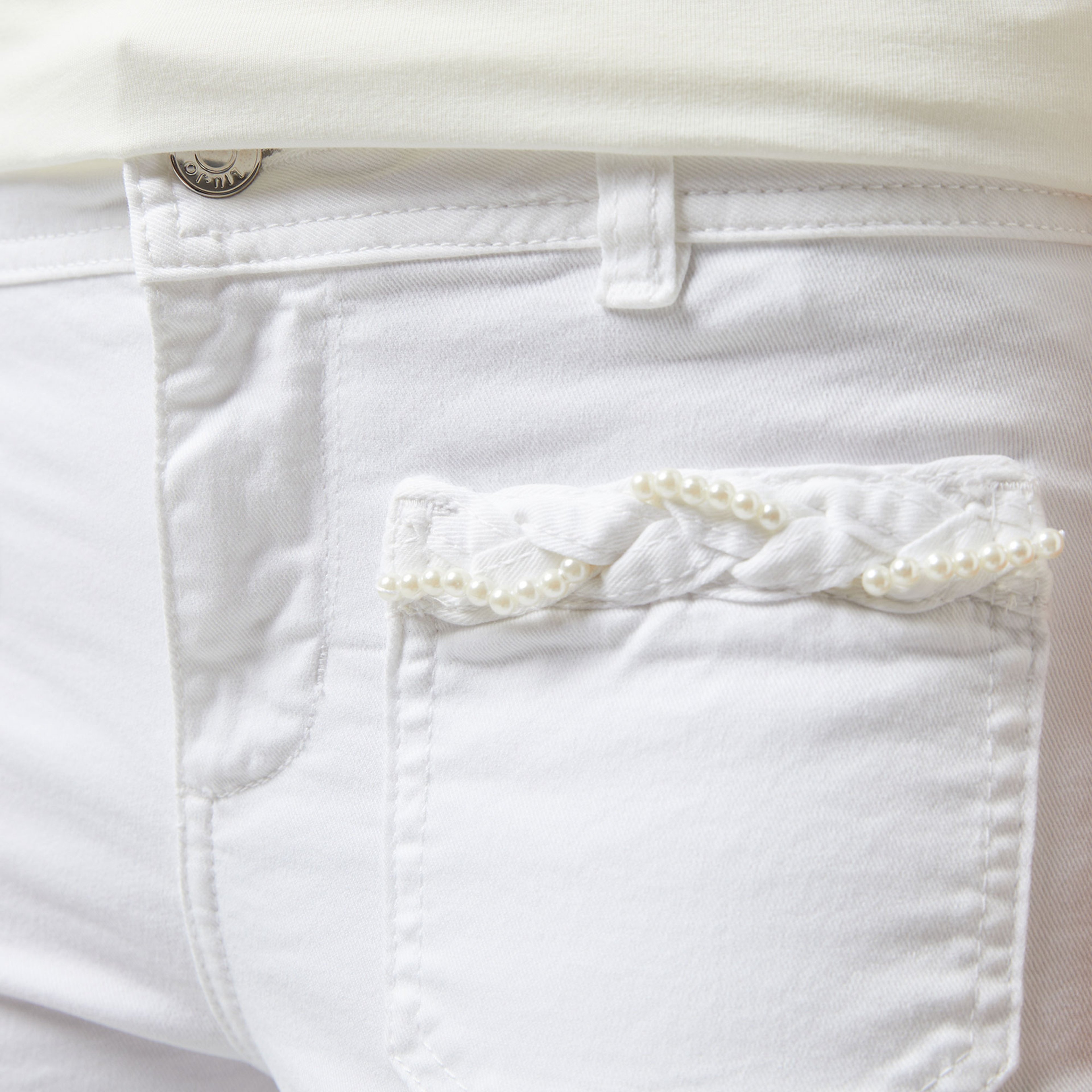 Liu Jo Kadın Bej Pantolon