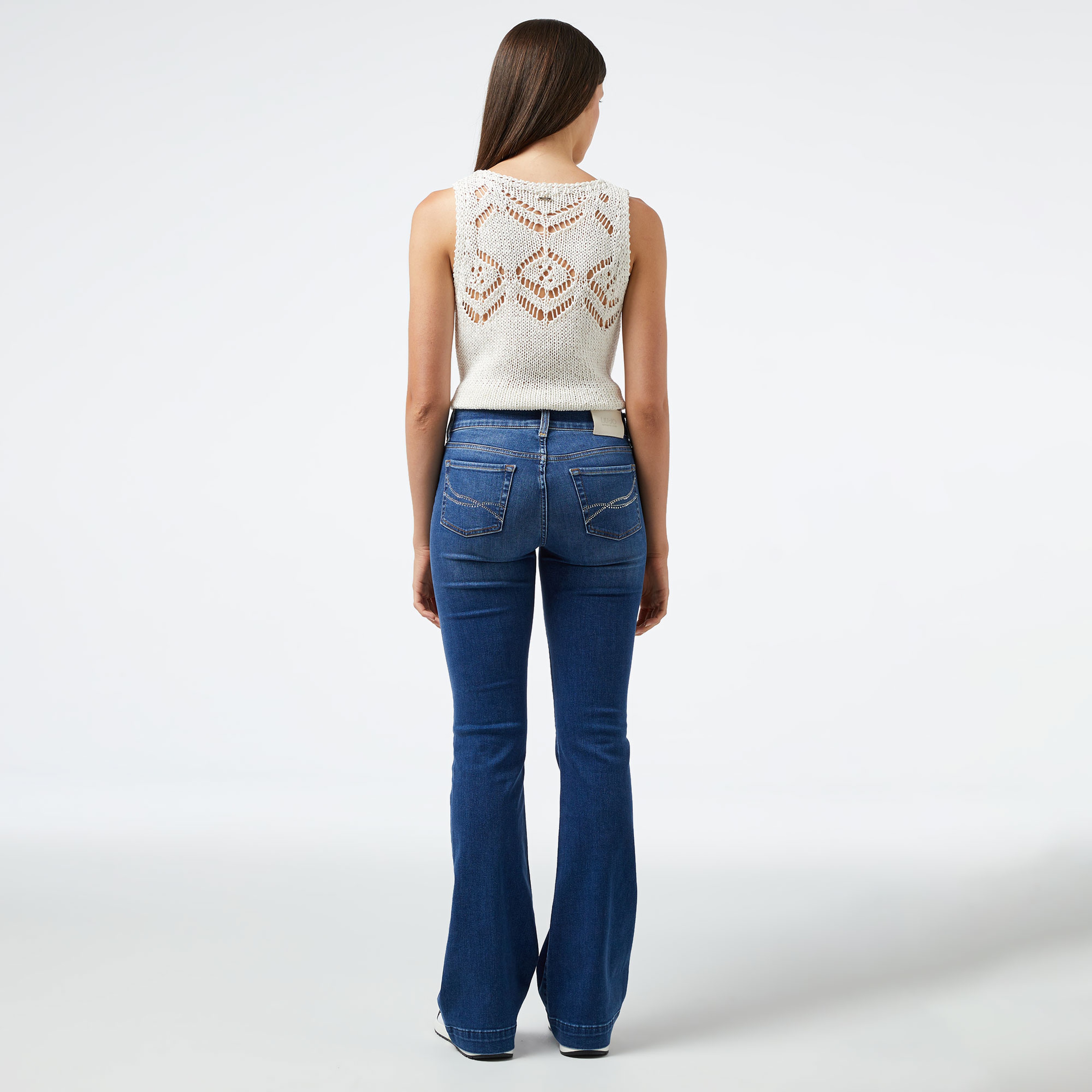 Liu Jo Kadın Lacivert Pantolon