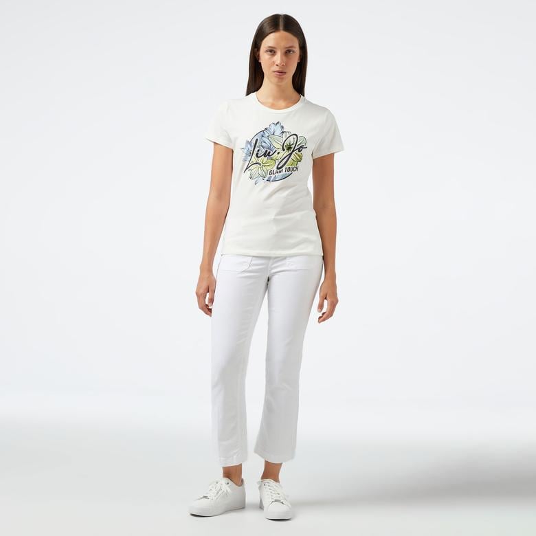 Liu Jo Kadın Bej Pantolon